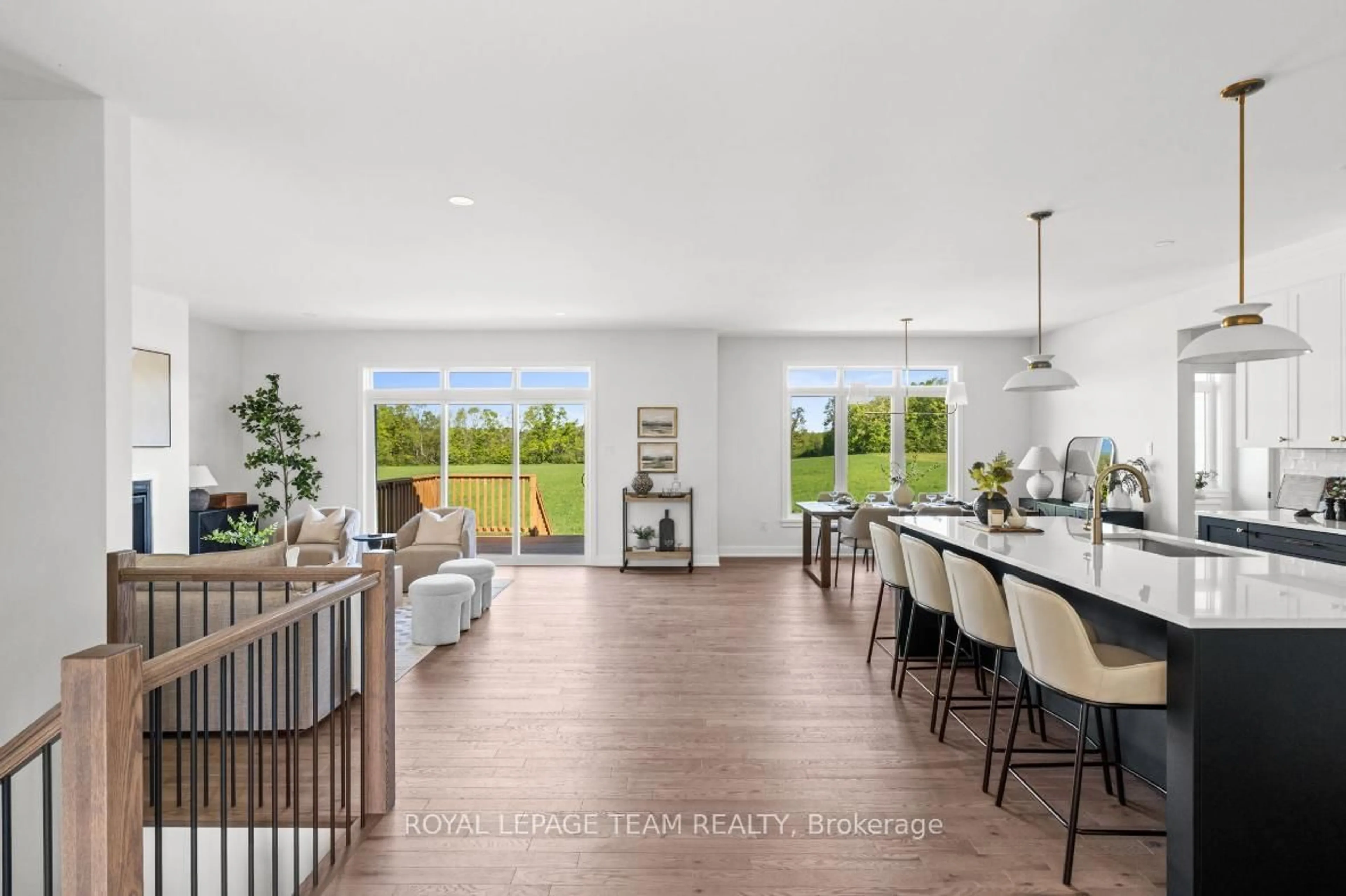 Open concept kitchen, ceramic/tile floor for 99 Hogan Dr, McNab/Braeside Ontario K7S 0L1