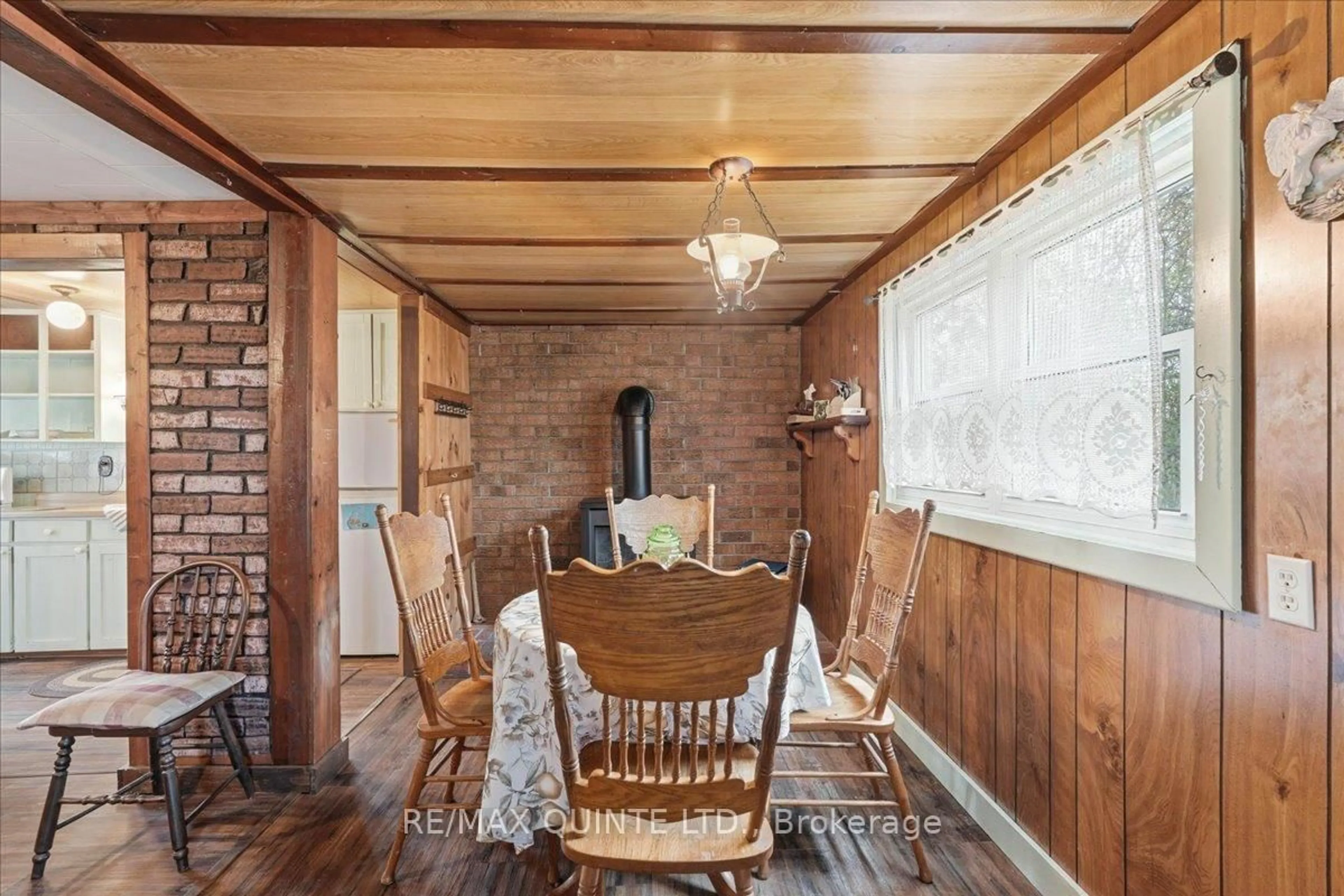 Dining room, wood/laminate floor for 1242 County Road 12, Prince Edward County Ontario K0K 2T0