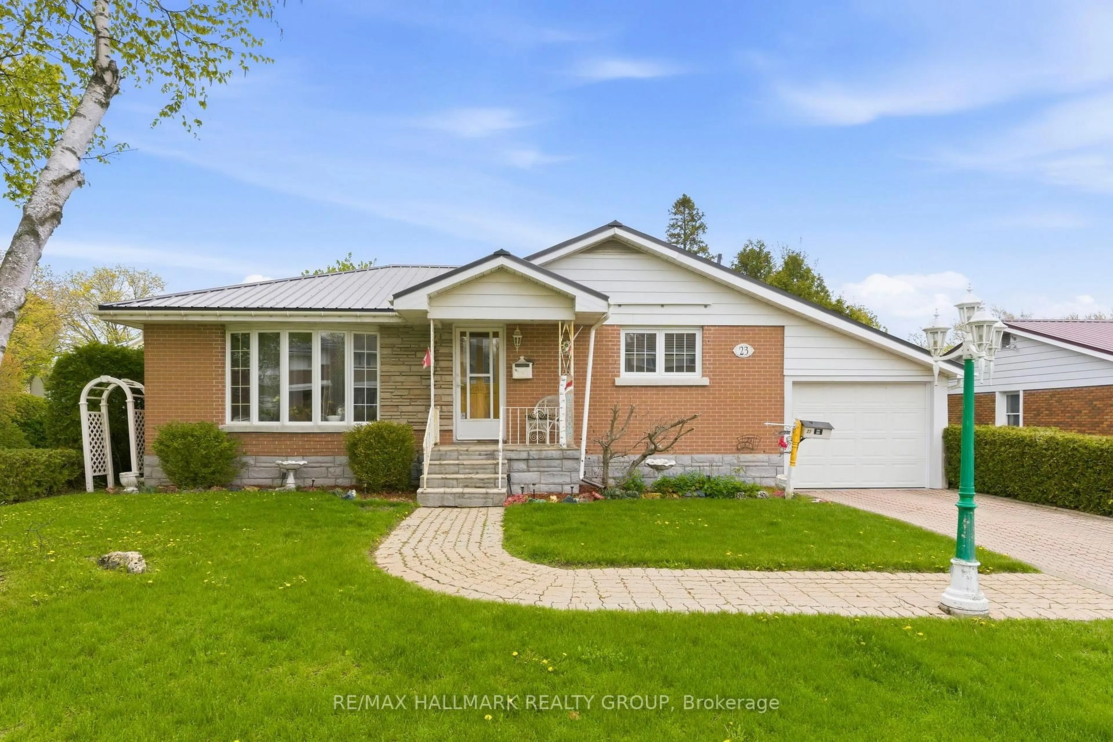 Home with brick exterior material, street for 23 Aldershot Ave, Brockville Ontario K6V 2P7