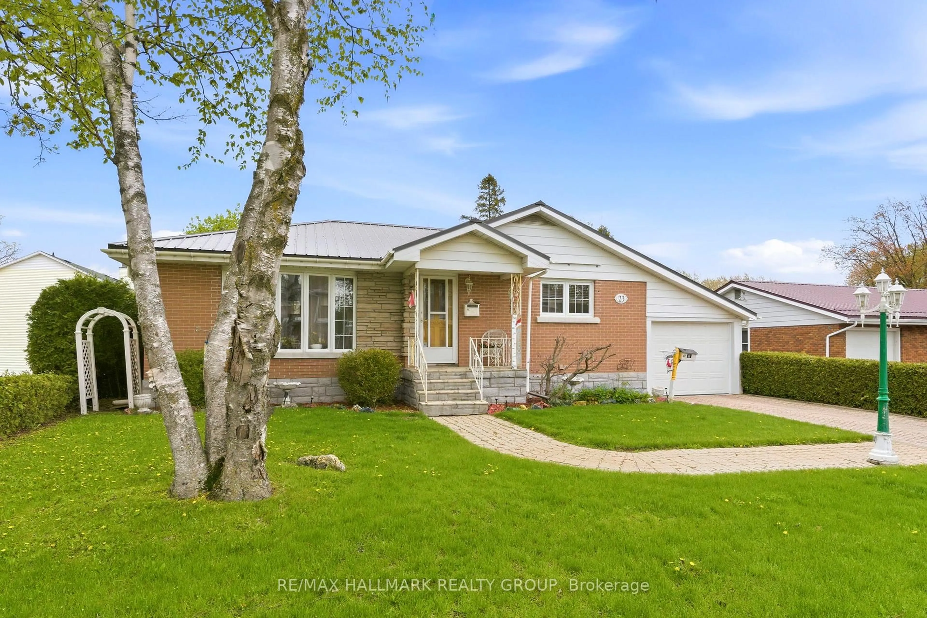 Home with brick exterior material, street for 23 Aldershot Ave, Brockville Ontario K6V 2P7