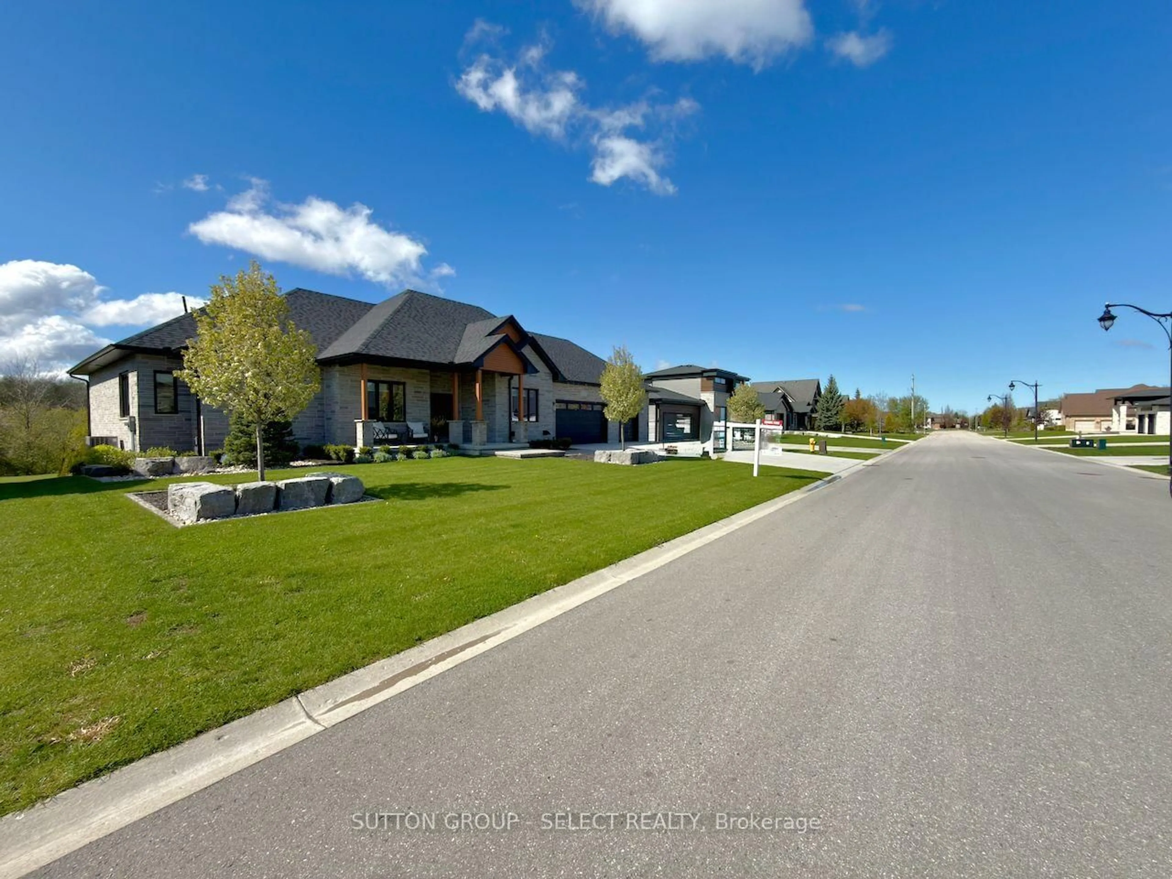 A pic from outside/outdoor area/front of a property/back of a property/a pic from drone, street for 276 Hazelton Lane, South Huron Ontario N0M 1S3