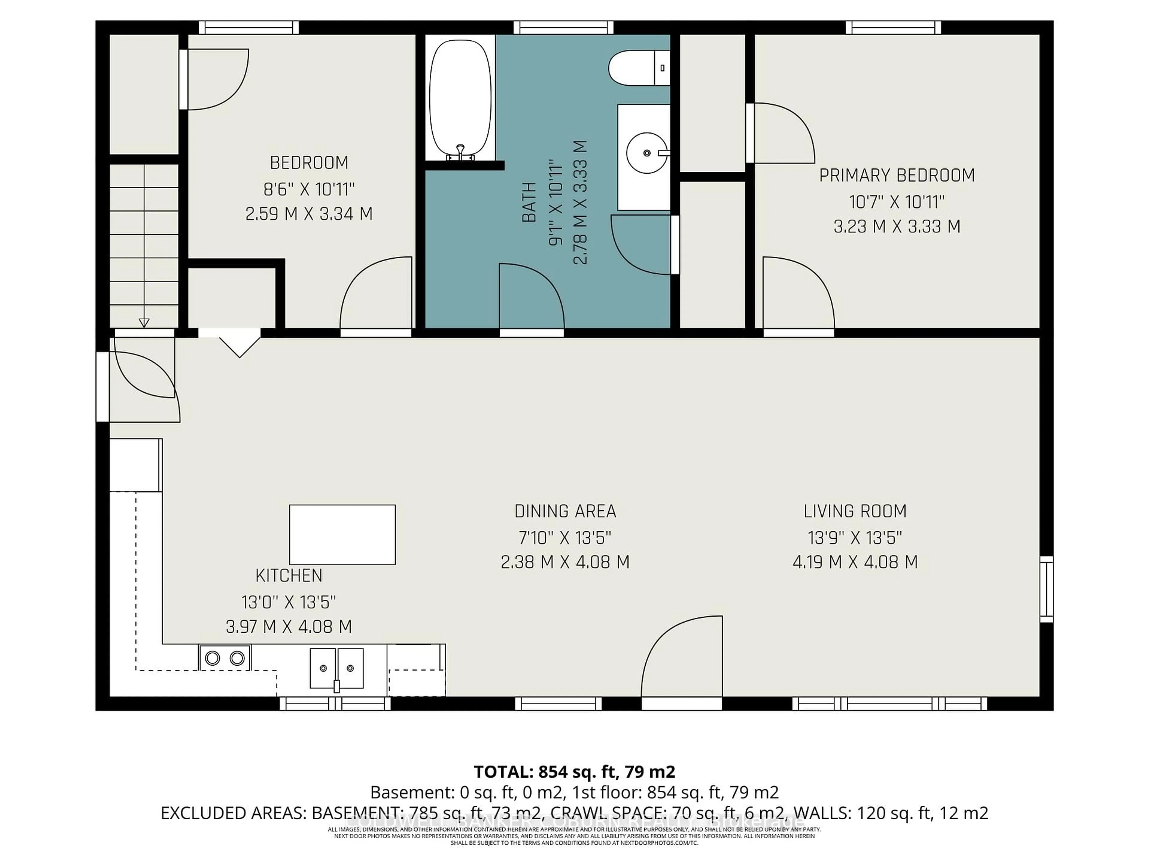Floor plan for 94 College St, North Dundas Ontario K0C 1H0