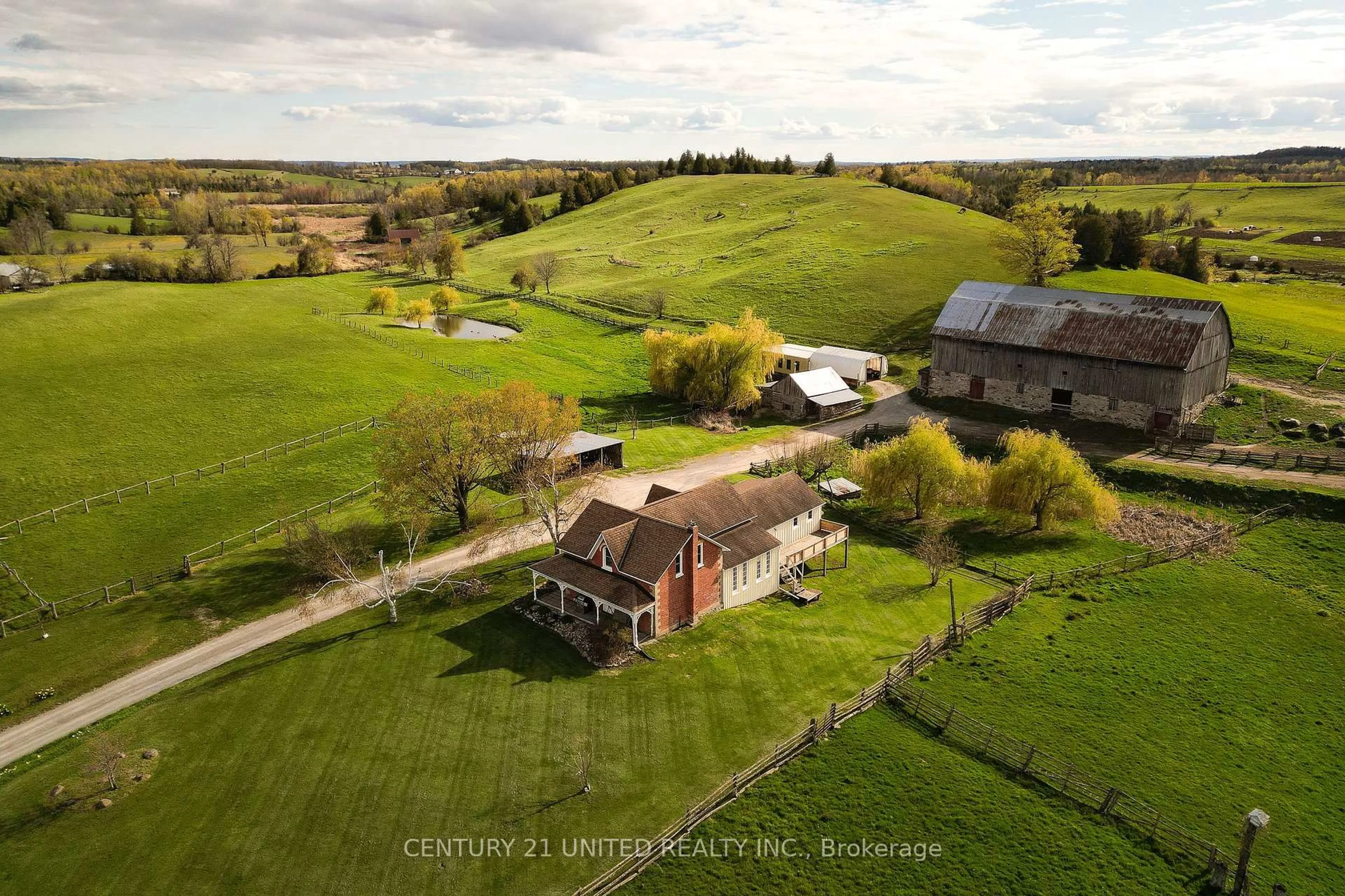 A pic from outside/outdoor area/front of a property/back of a property/a pic from drone, unknown for 1578 Heritage Line, Otonabee-South Monaghan Ontario K0L 2G0