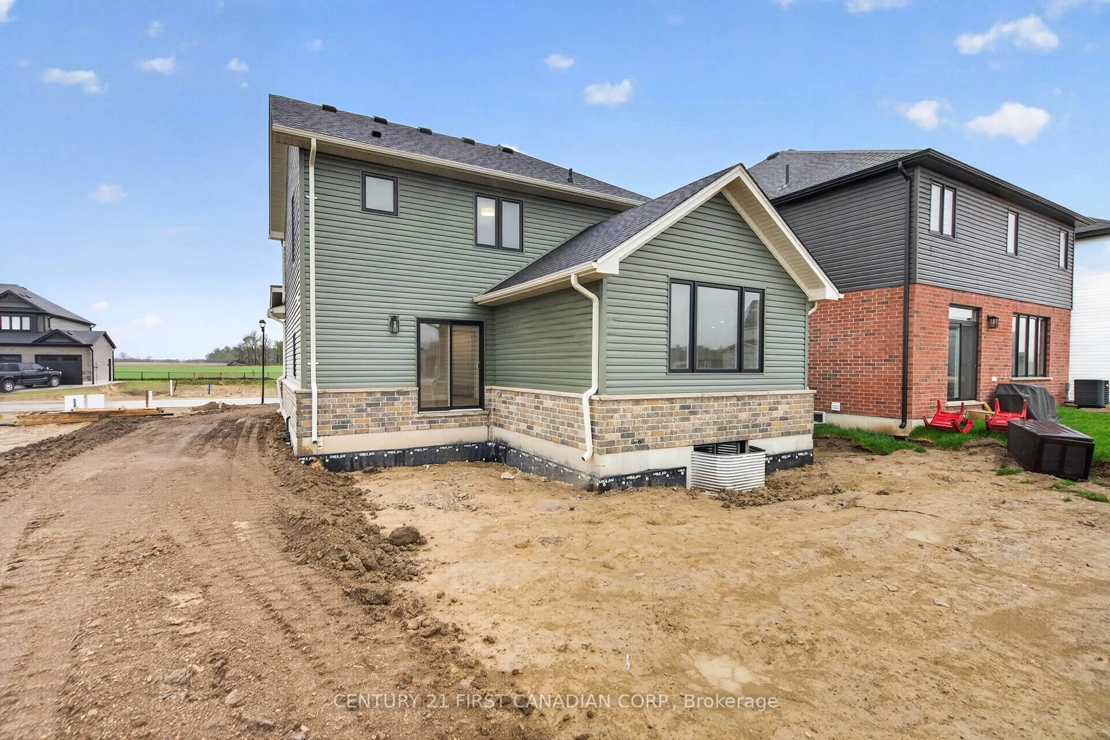 Home with brick exterior material, building for 107 Sheldabren St, North Middlesex Ontario N0M 1A0