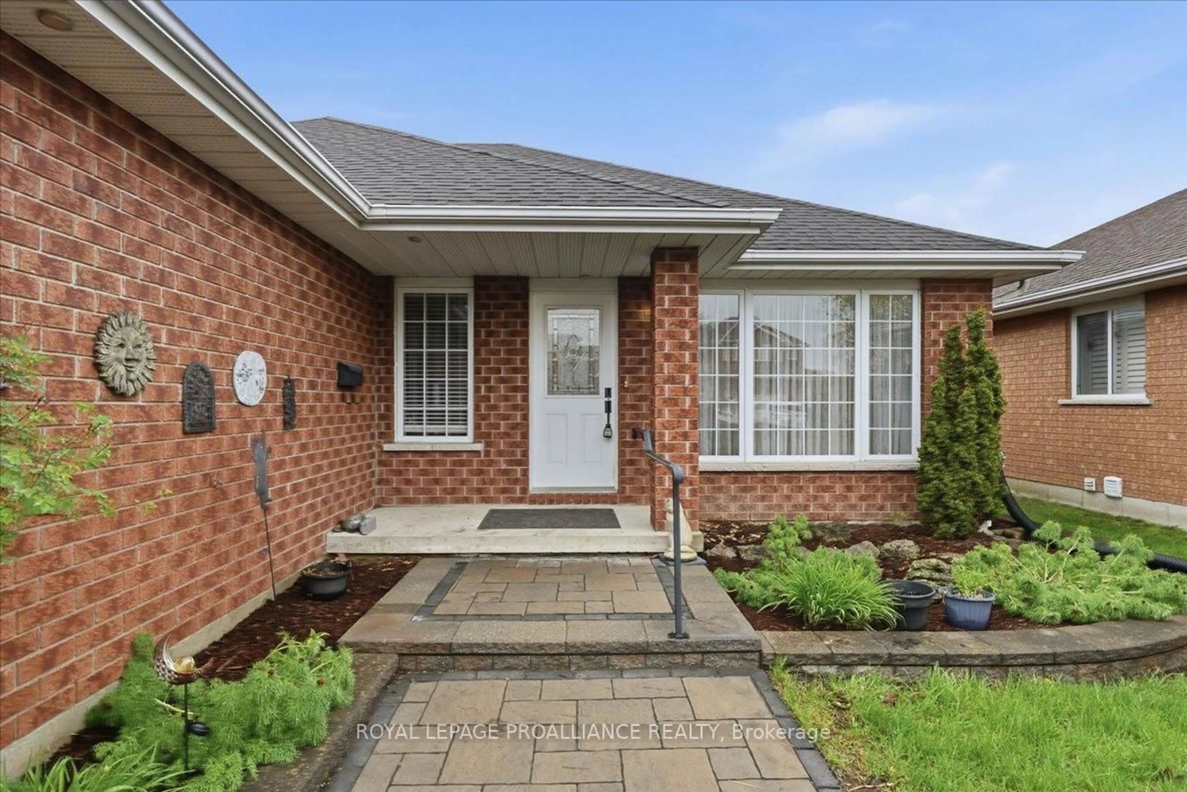 Home with brick exterior material, street for 17 Spruce Gdns, Belleville Ontario K8N 5W3