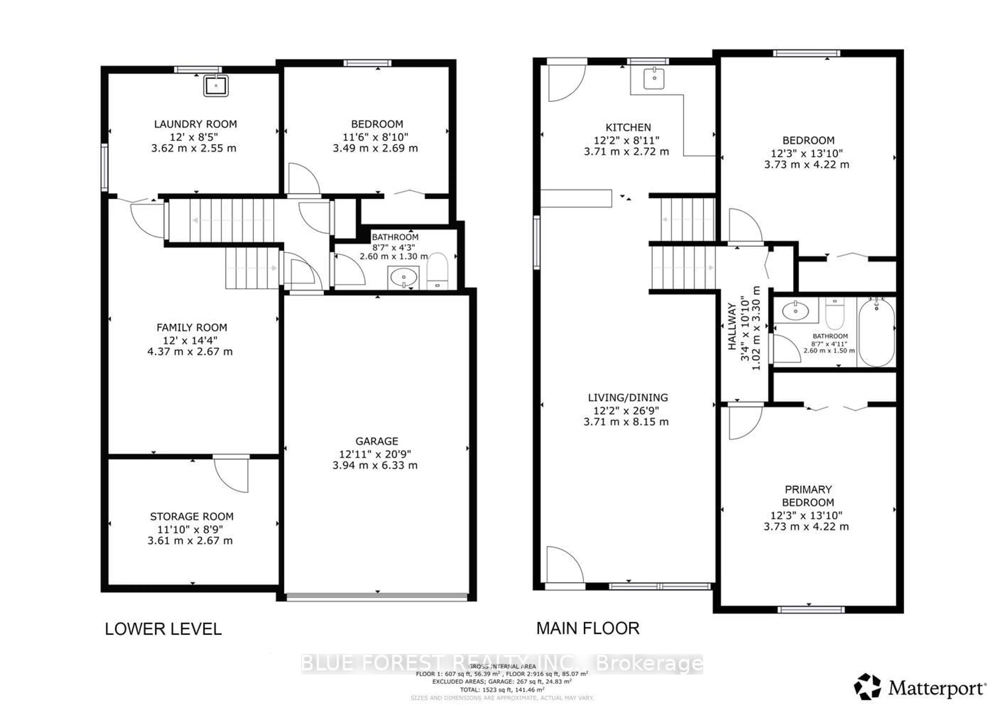 Floor plan for 1117 Byron Baseline Rd, London South Ontario N6K 2C7