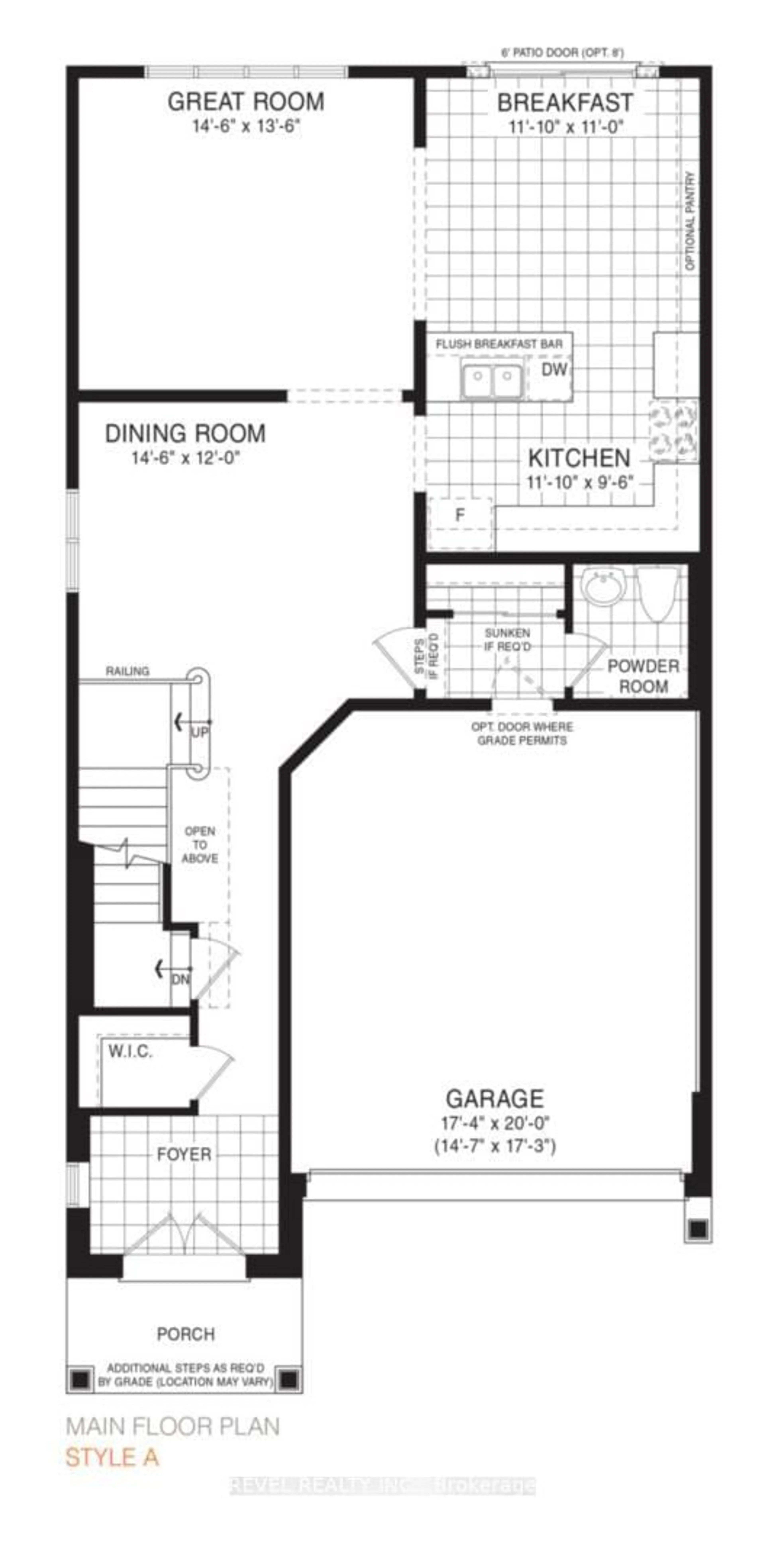 Floor plan for 92 Bellhouse Ave, Brantford Ontario N3T 0V8