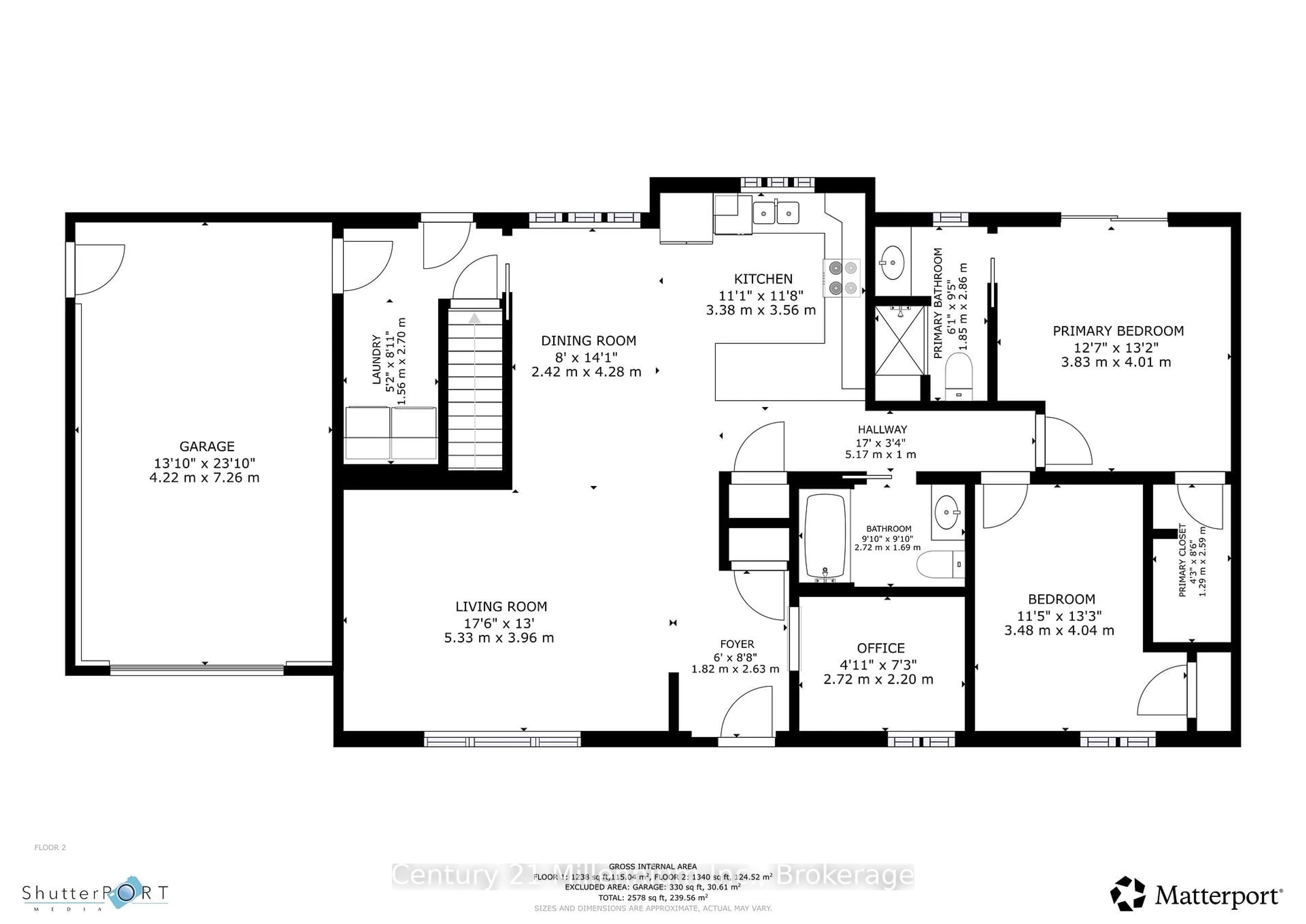 Floor plan for 85 Gordon Cres, Meaford Ontario N4L 0A9