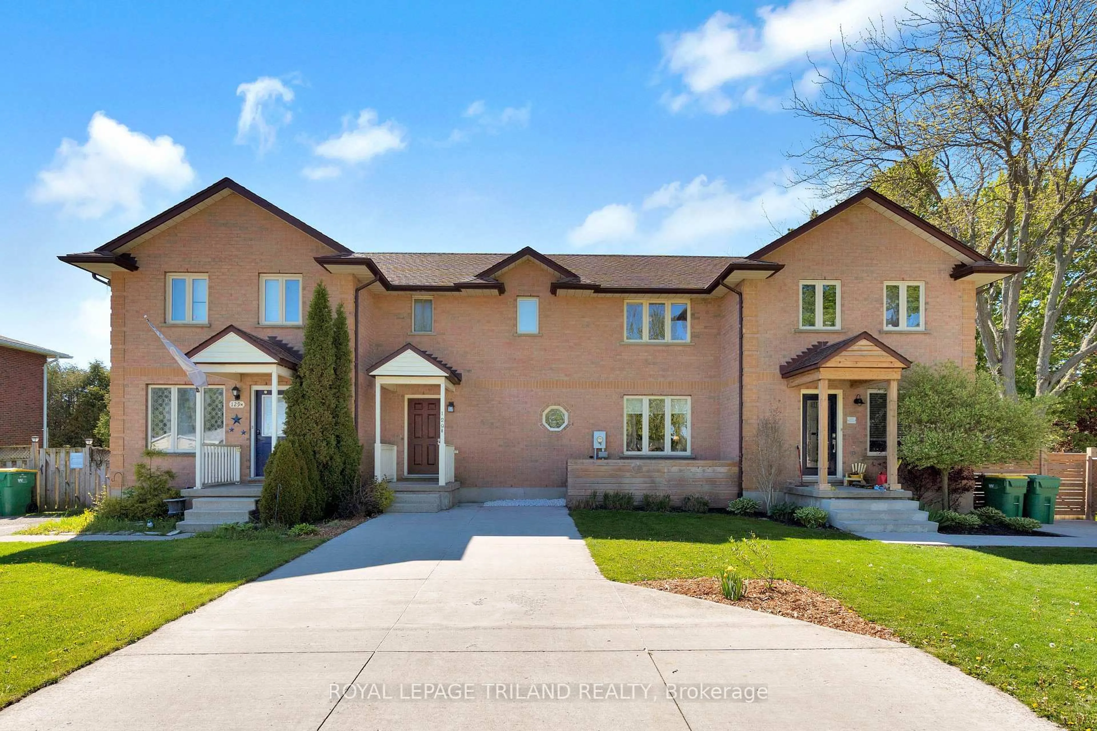 Home with brick exterior material, street for 129 SYMES St #B, Southwest Middlesex Ontario N0L 1M0