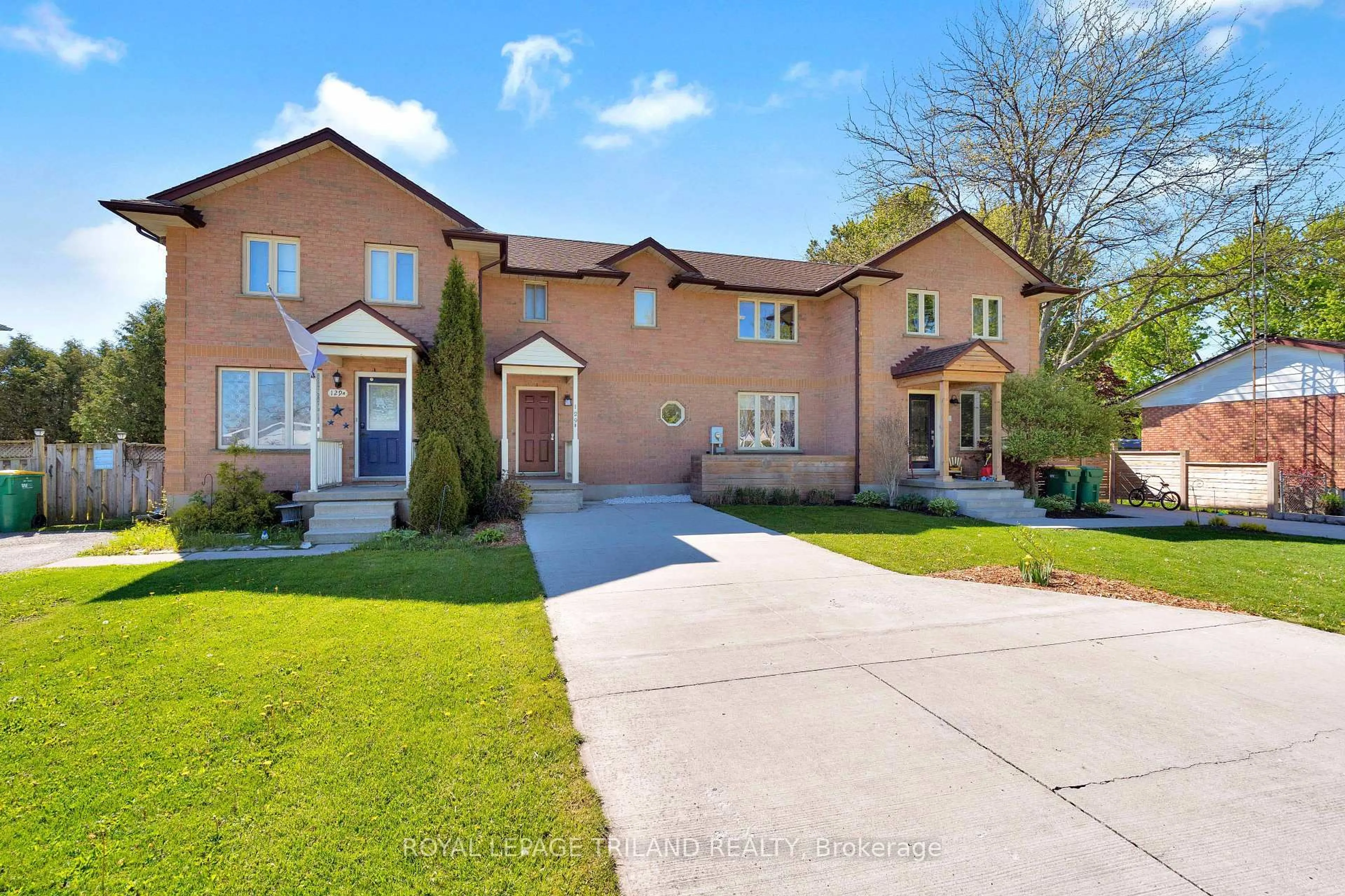 Home with brick exterior material, street for 129 SYMES St #B, Southwest Middlesex Ontario N0L 1M0