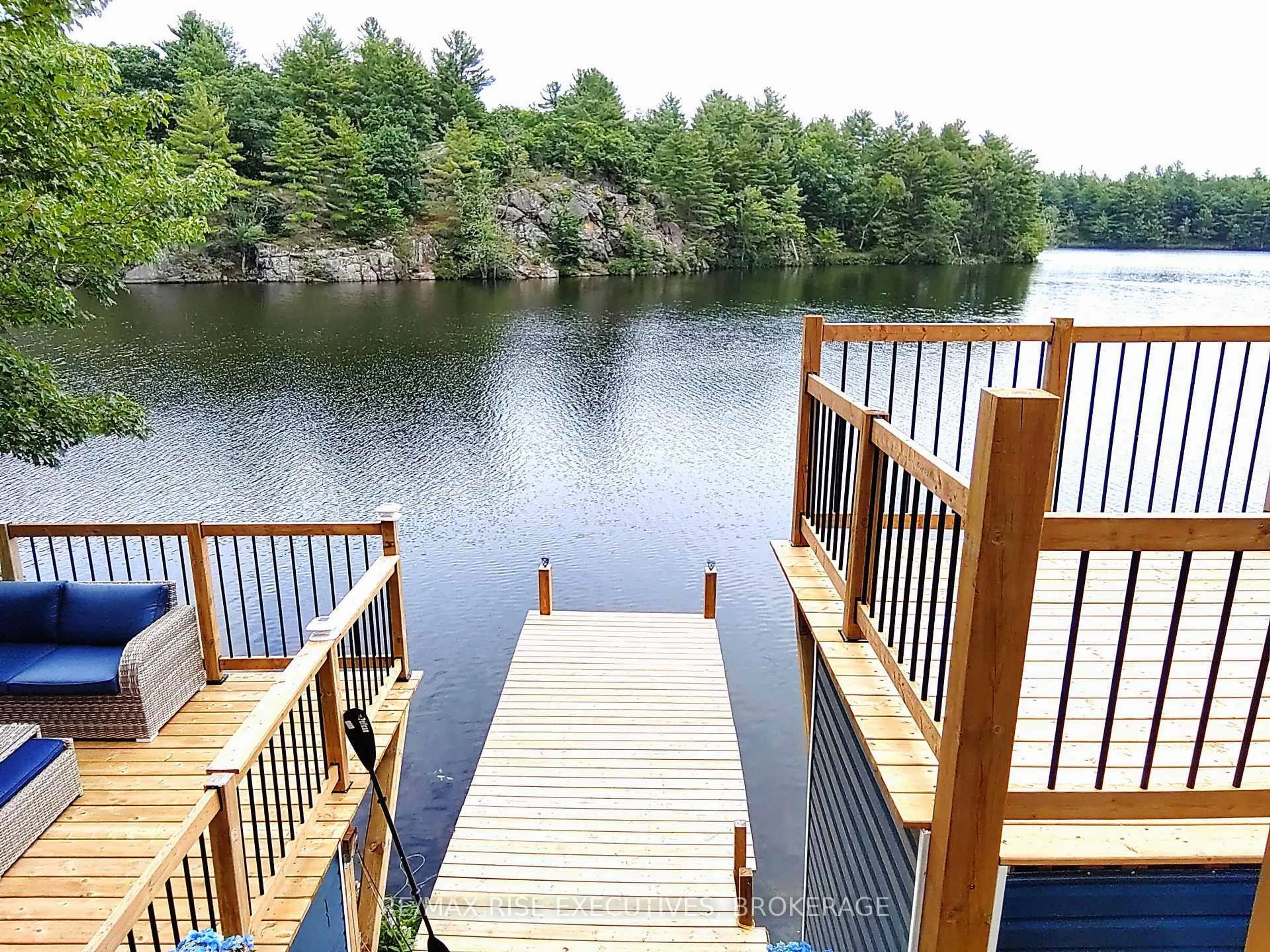 Patio, water/lake/river/ocean view for 1365 FOURTH LAKE Rd, Parham Ontario K0H 2K0