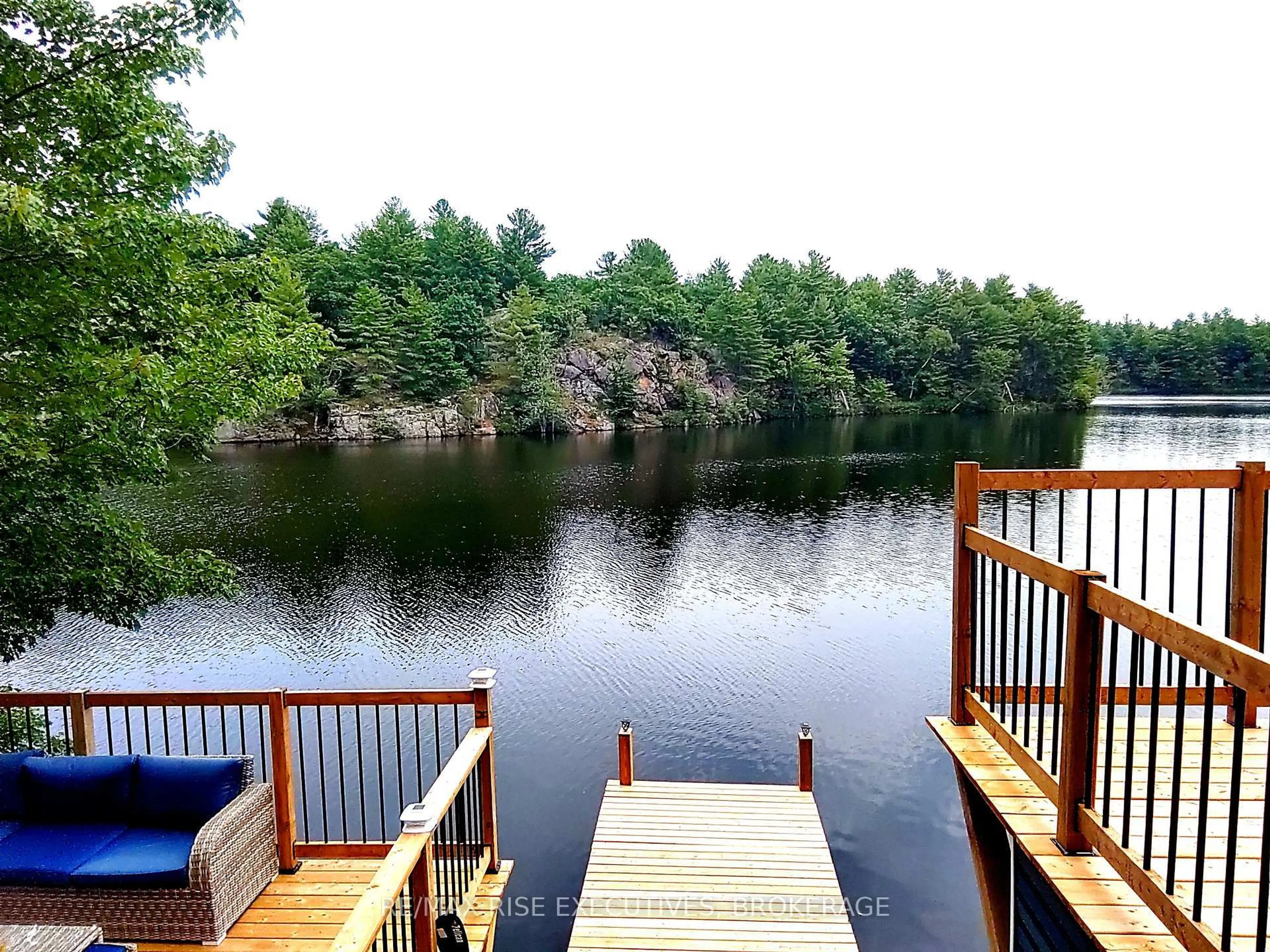 Patio, water/lake/river/ocean view for 1365 FOURTH LAKE Rd, Parham Ontario K0H 2K0