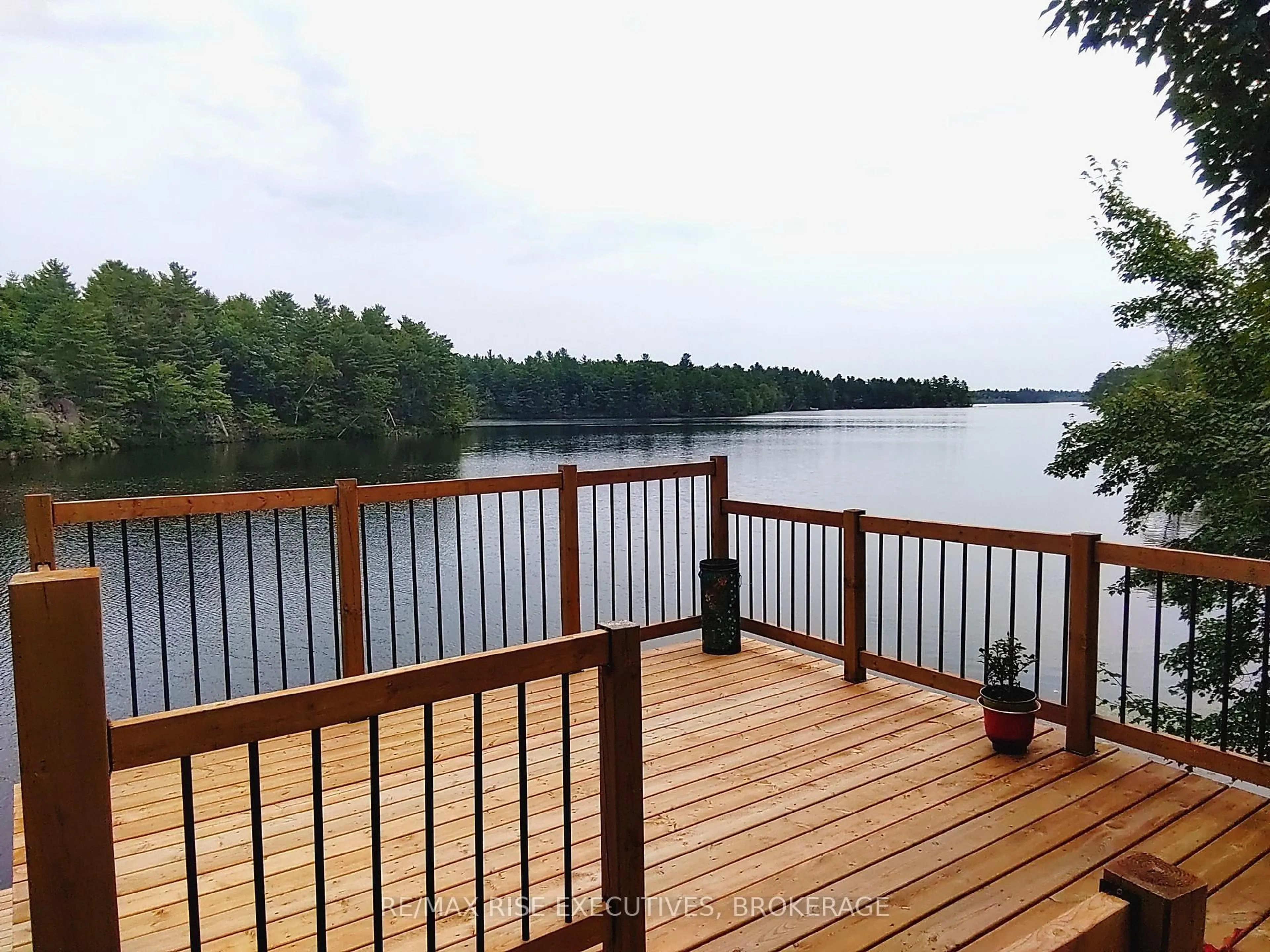 Patio, water/lake/river/ocean view for 1365 FOURTH LAKE Rd, Parham Ontario K0H 2K0