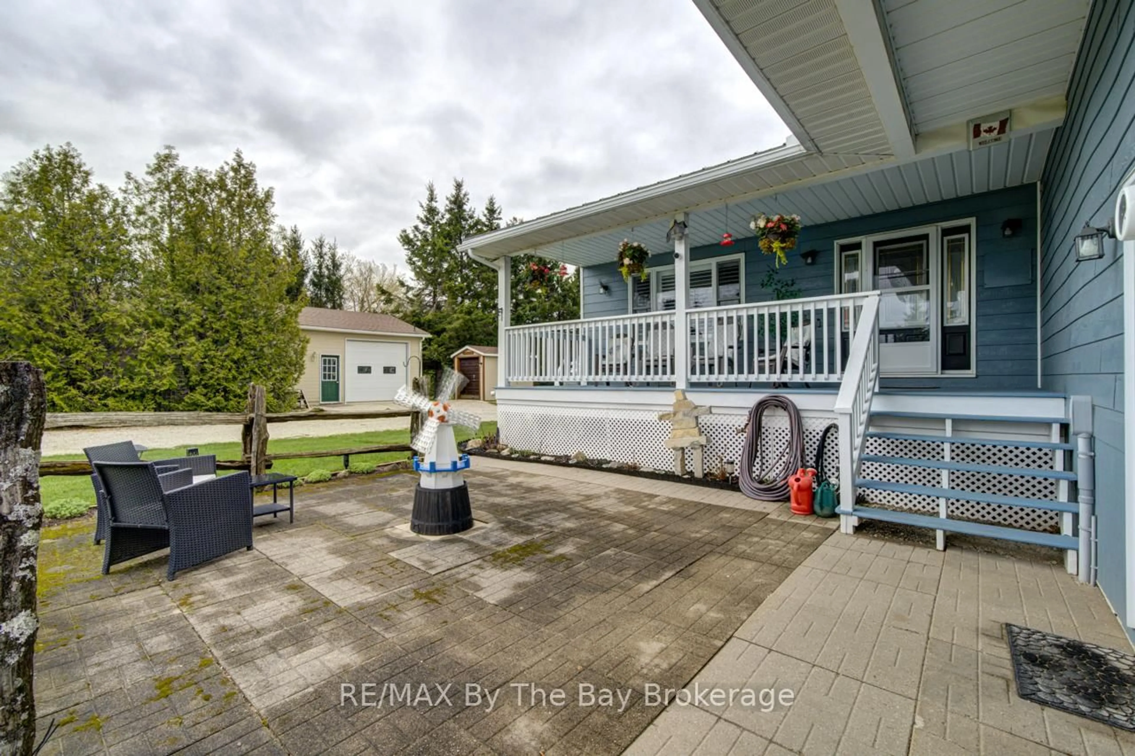 A pic from outside/outdoor area/front of a property/back of a property/a pic from drone, street for 794140 Osprey Clearview Townline, Grey Highlands Ontario N0C 1M0