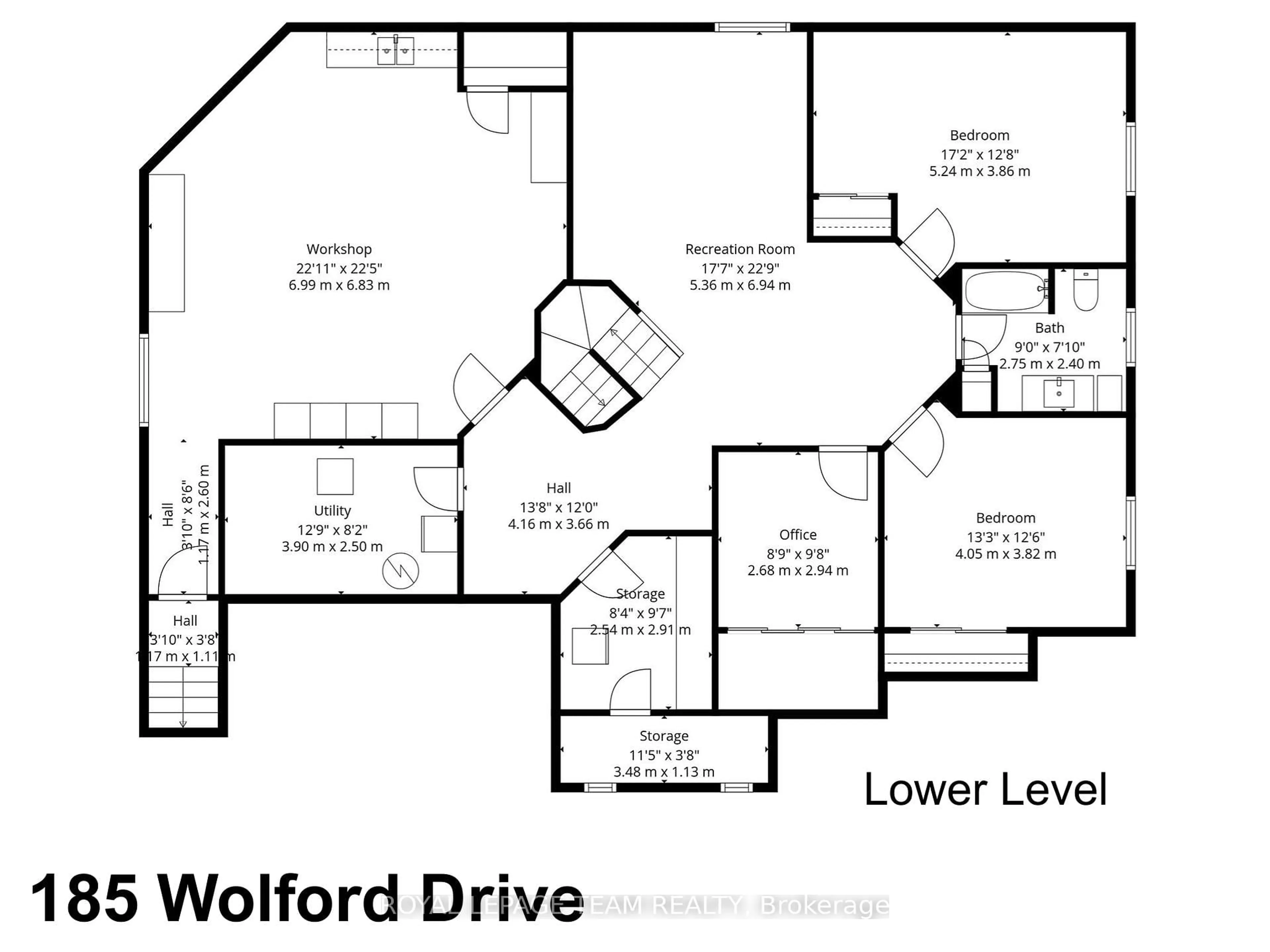 Floor plan for 185 Wolford Dr, Merrickville-Wolford Ontario K0G 1N0