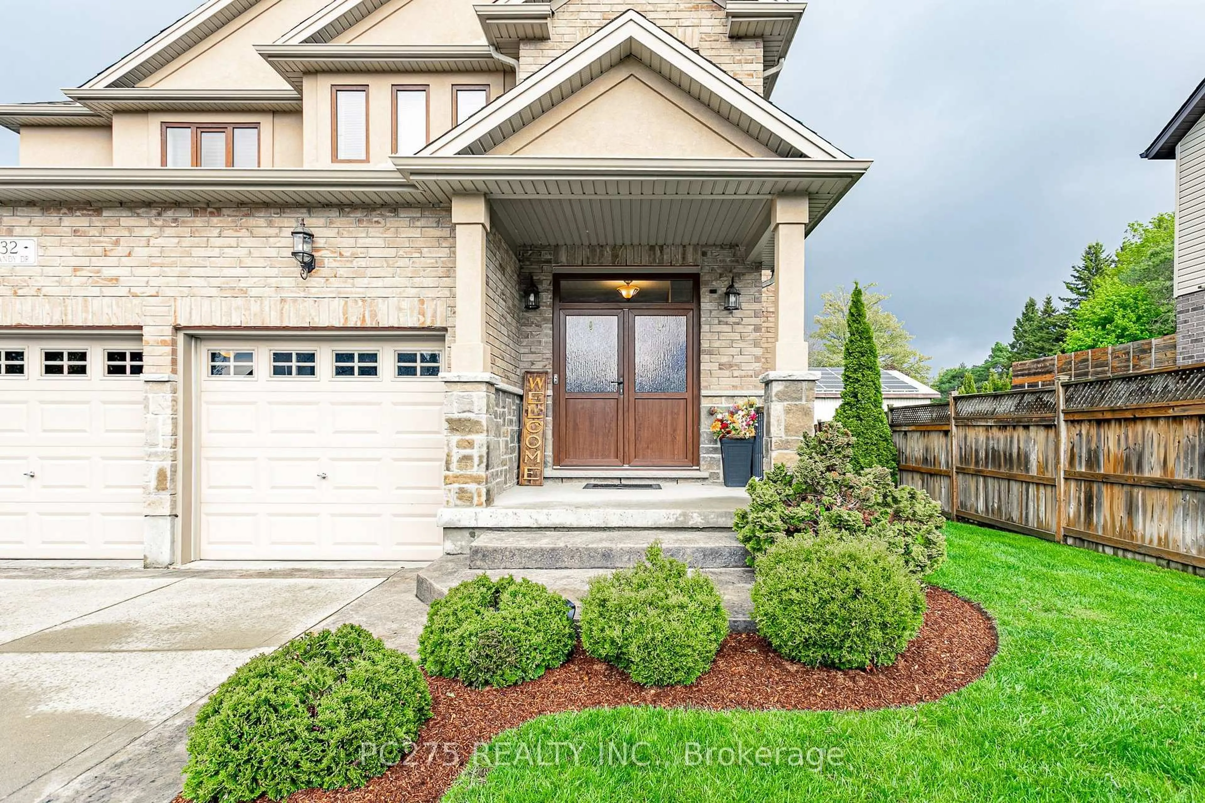 Home with brick exterior material, street for 832 Normandy Dr, Woodstock Ontario L4T 0E6