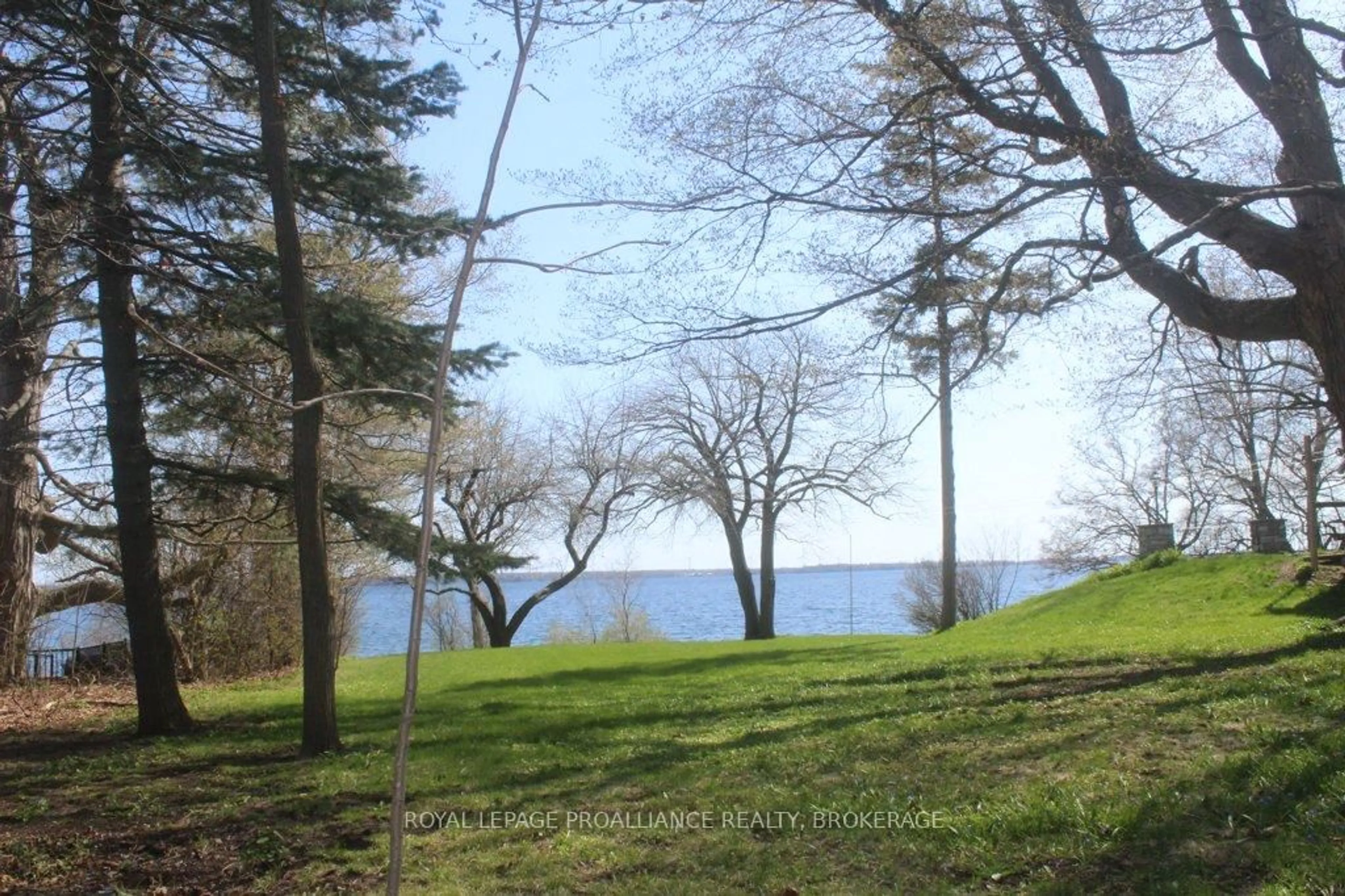 Patio, water/lake/river/ocean view for 4690 Bath Rd, Bath Ontario K0H 1G0