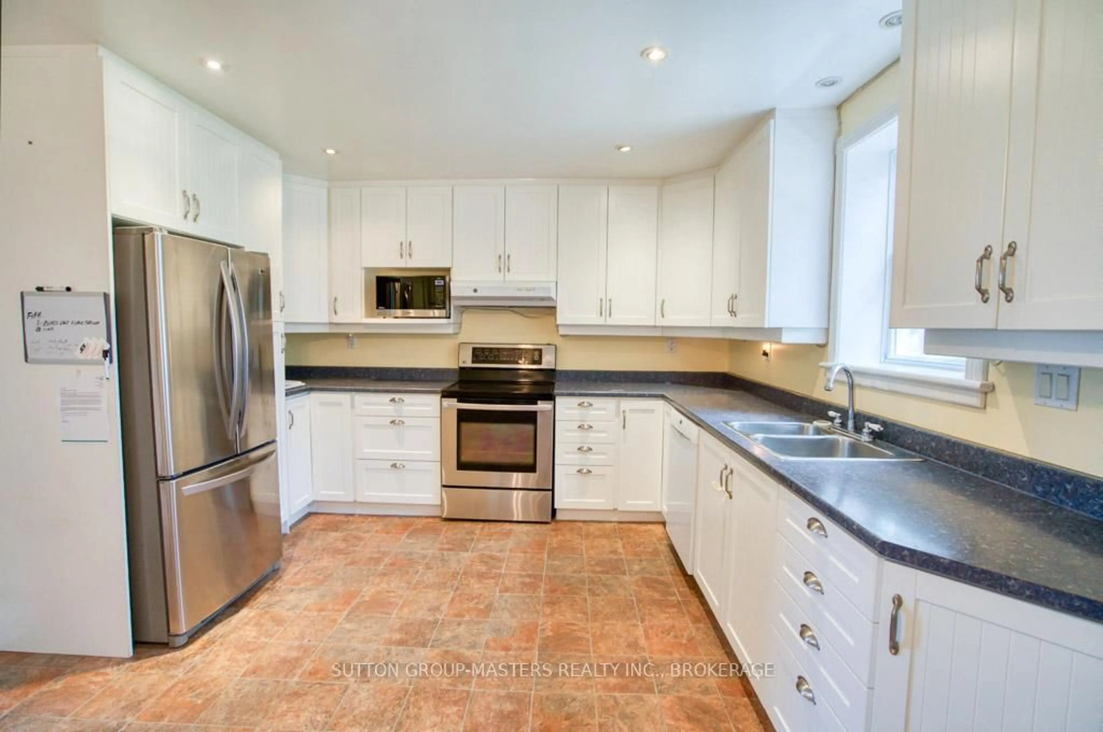 Open concept kitchen, ceramic/tile floor for 1374 Bethel Rd, Yarker Ontario K0K 3N0
