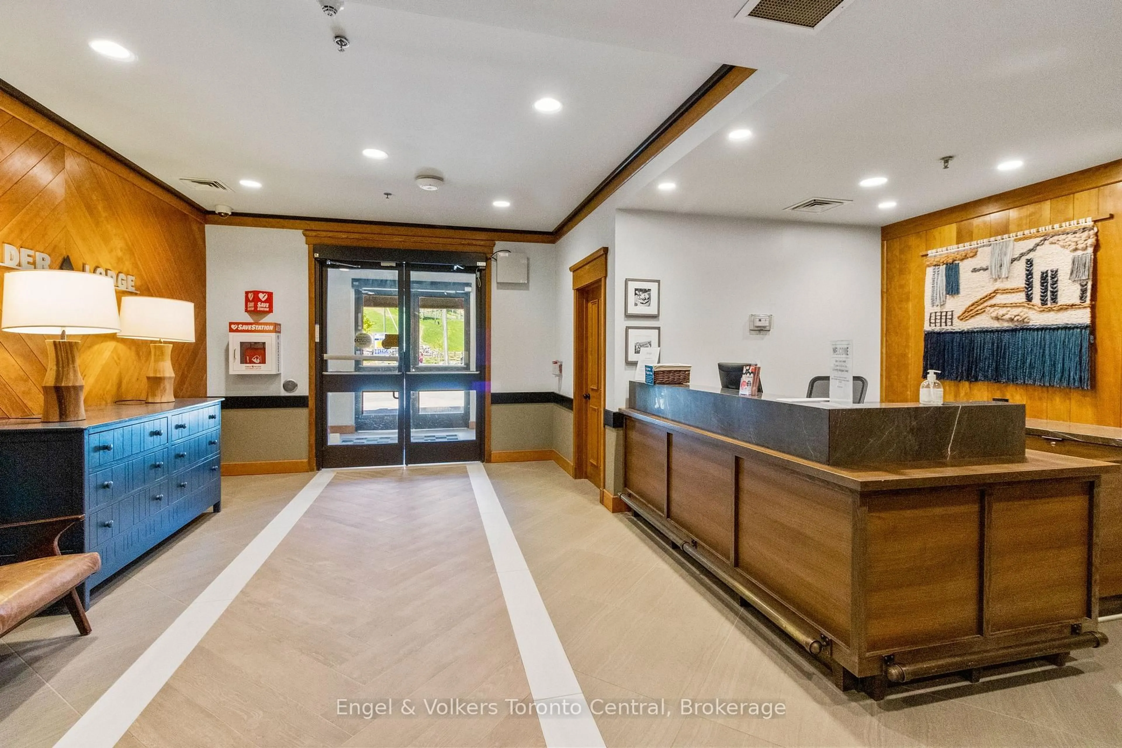 Lobby for 152 Jozo Weider Blvd #319 321, Blue Mountains Ontario L9Y 0V2