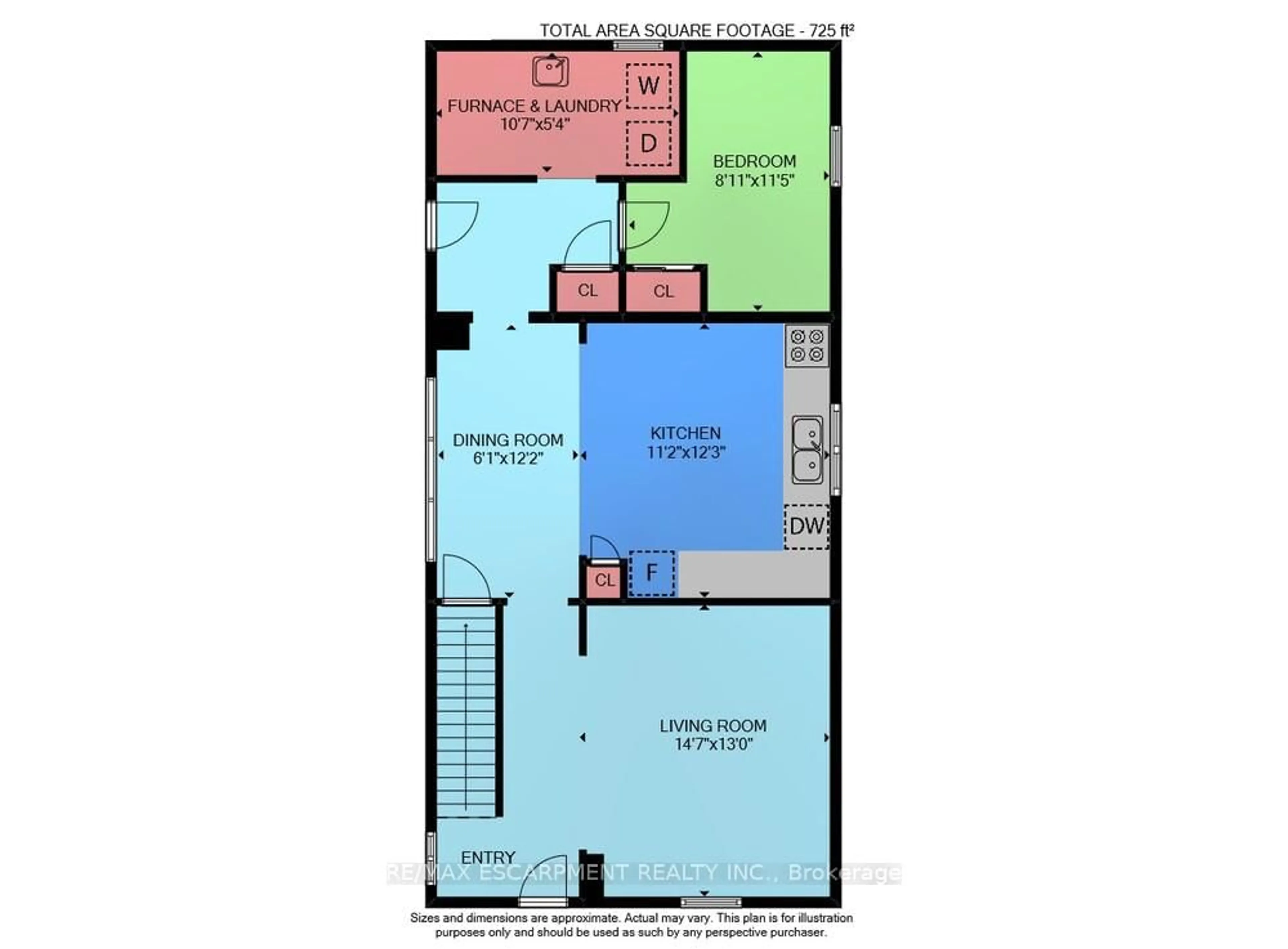 Floor plan for 520 Alder St, Haldimand Ontario N1A 1E6
