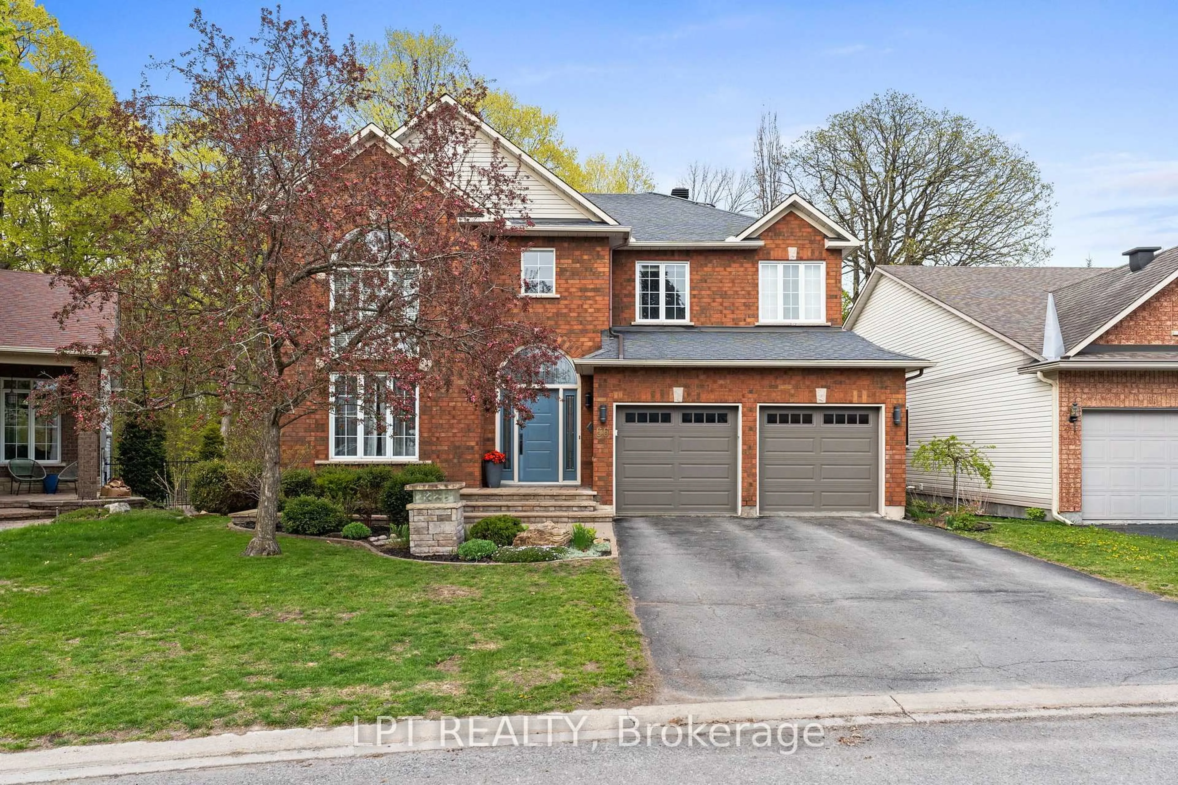 Home with brick exterior material, street for 66 Forest Gate Way, Ottawa Ontario K2G 6P4