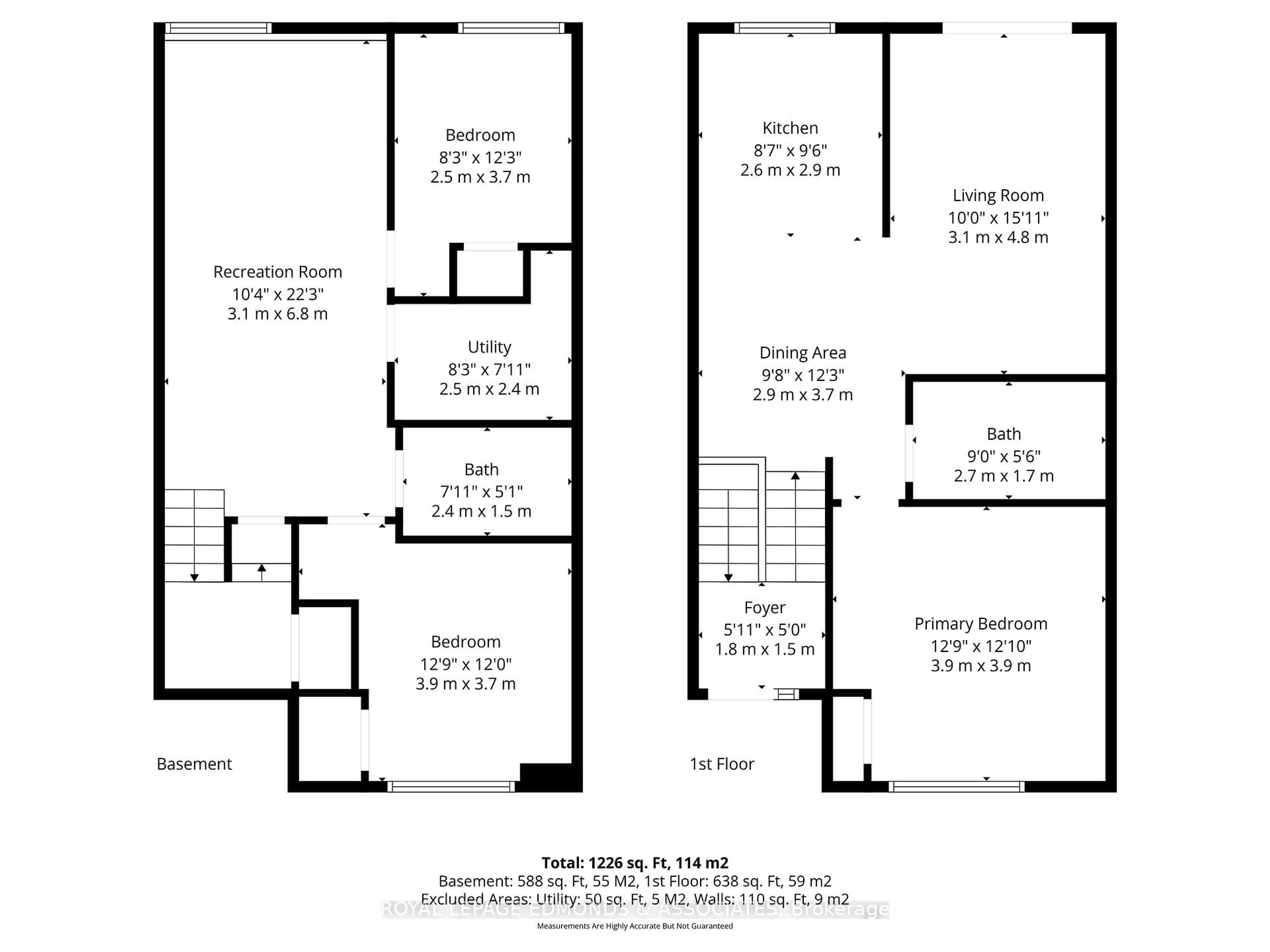 Floor plan for 8 William Thomas Dr, Petawawa Ontario K8H 0C3