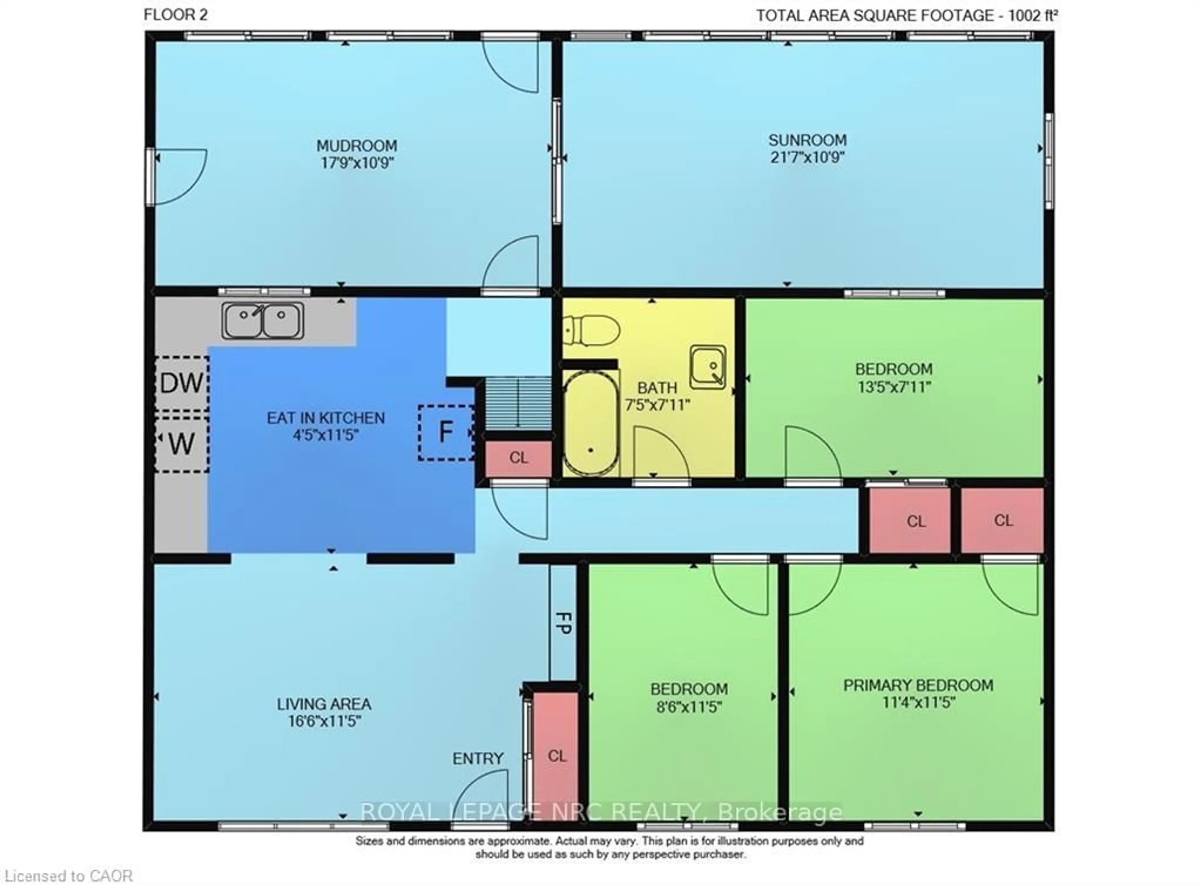 Floor plan for 45 Leckie Ave, Hamilton Ontario L8J 2S7