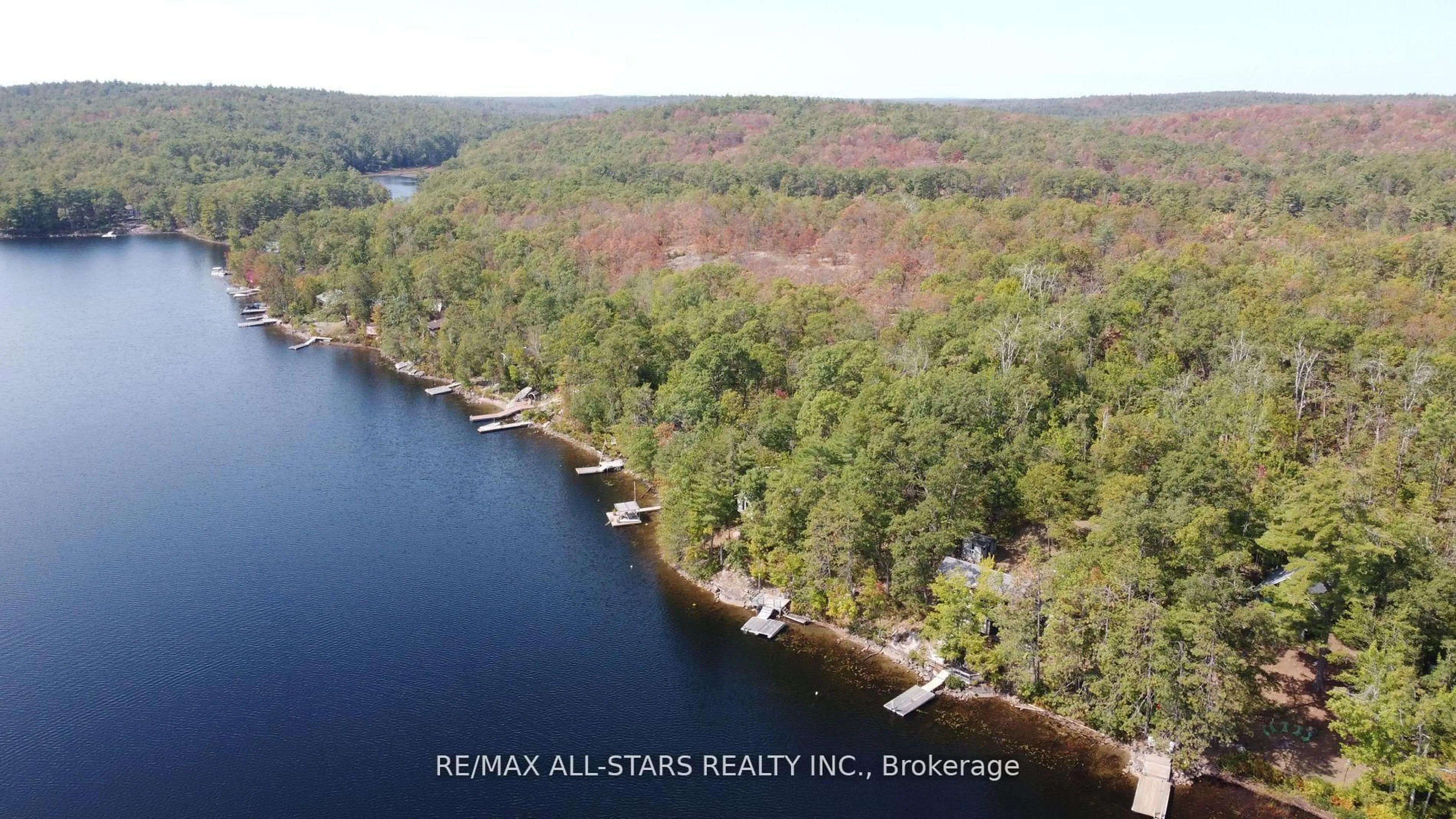 A pic from outside/outdoor area/front of a property/back of a property/a pic from drone, water/lake/river/ocean view for 754 Loucks Lake Wao, North Kawartha Ontario K0L 1A0