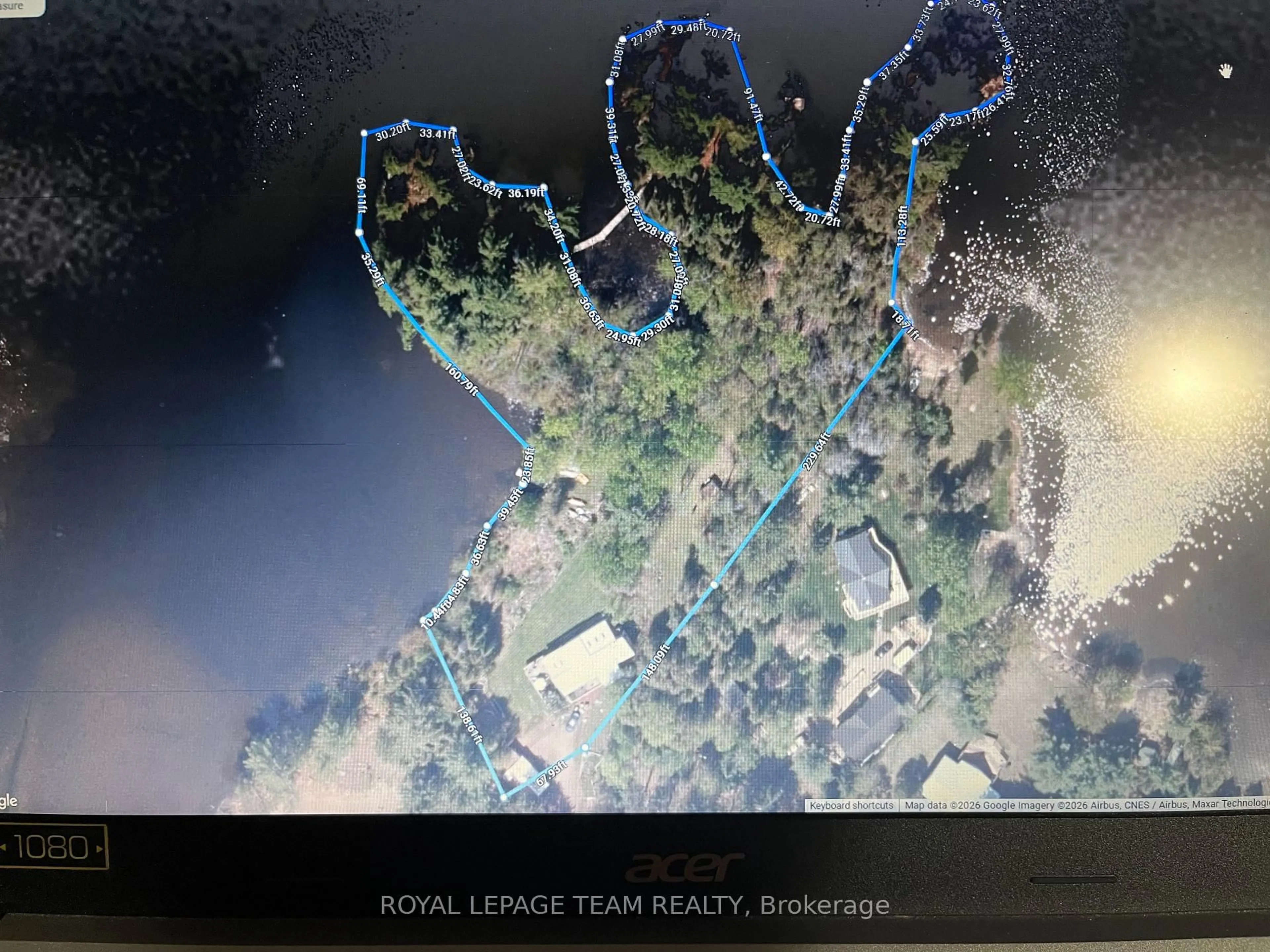 A pic from outside/outdoor area/front of a property/back of a property/a pic from drone, forest/trees view for 204B Hawkins Dr, Killaloe Ontario K0J 2A0