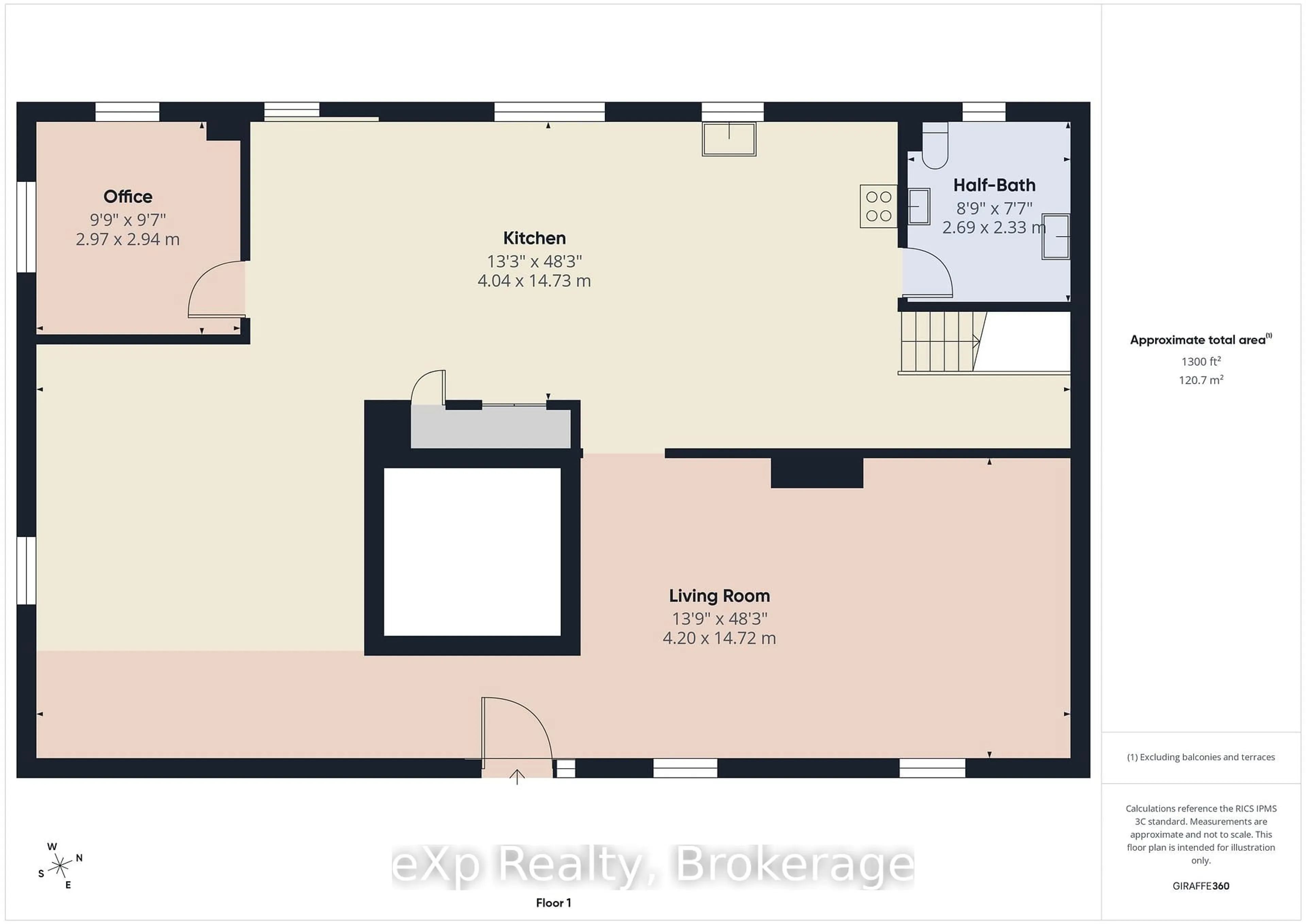 Floor plan for 569 Louisa St, West Grey Ontario N0G 1C0