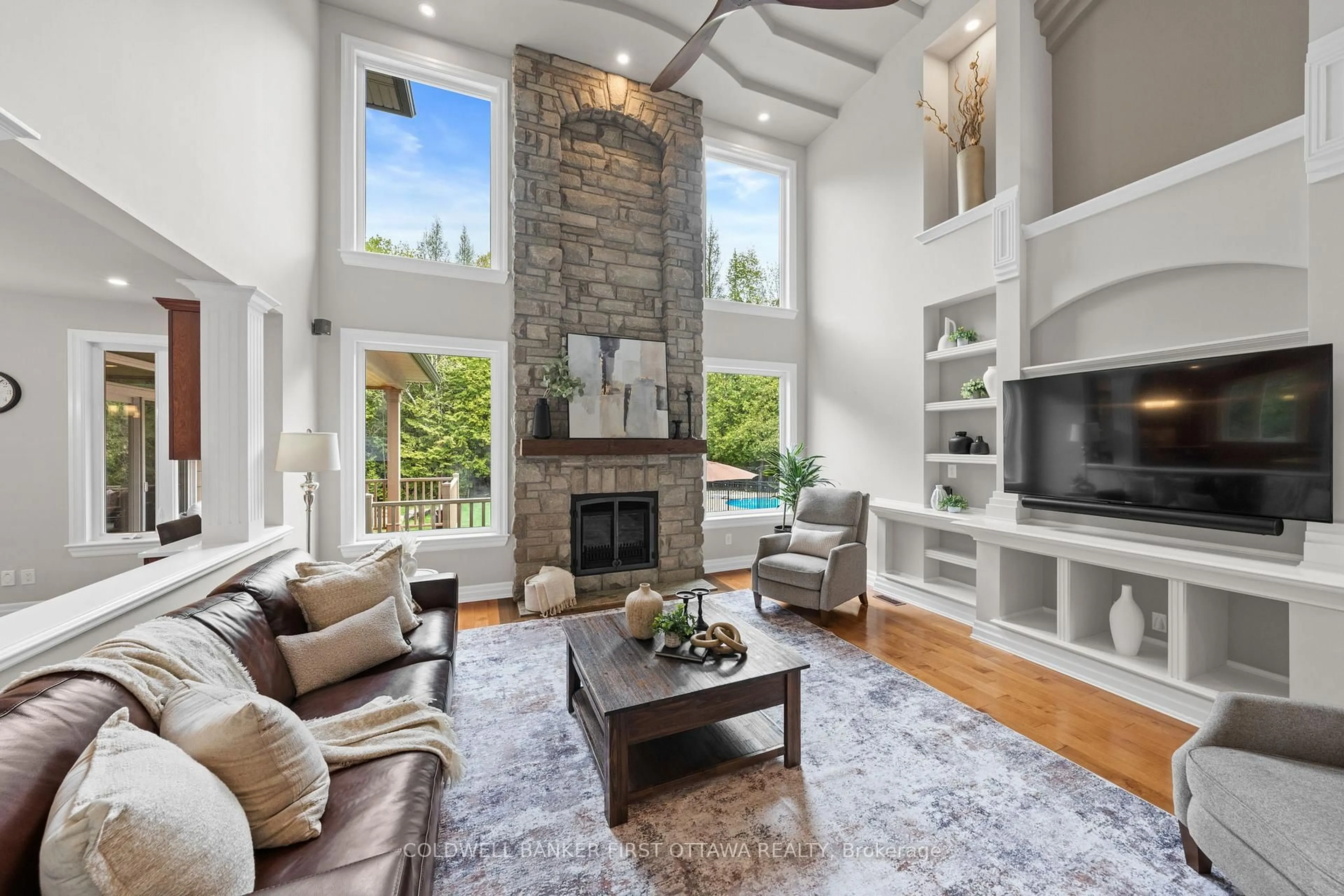 Living room with furniture, unknown for 231 Ironstone Crt, Stittsville Ontario K2S 0L4
