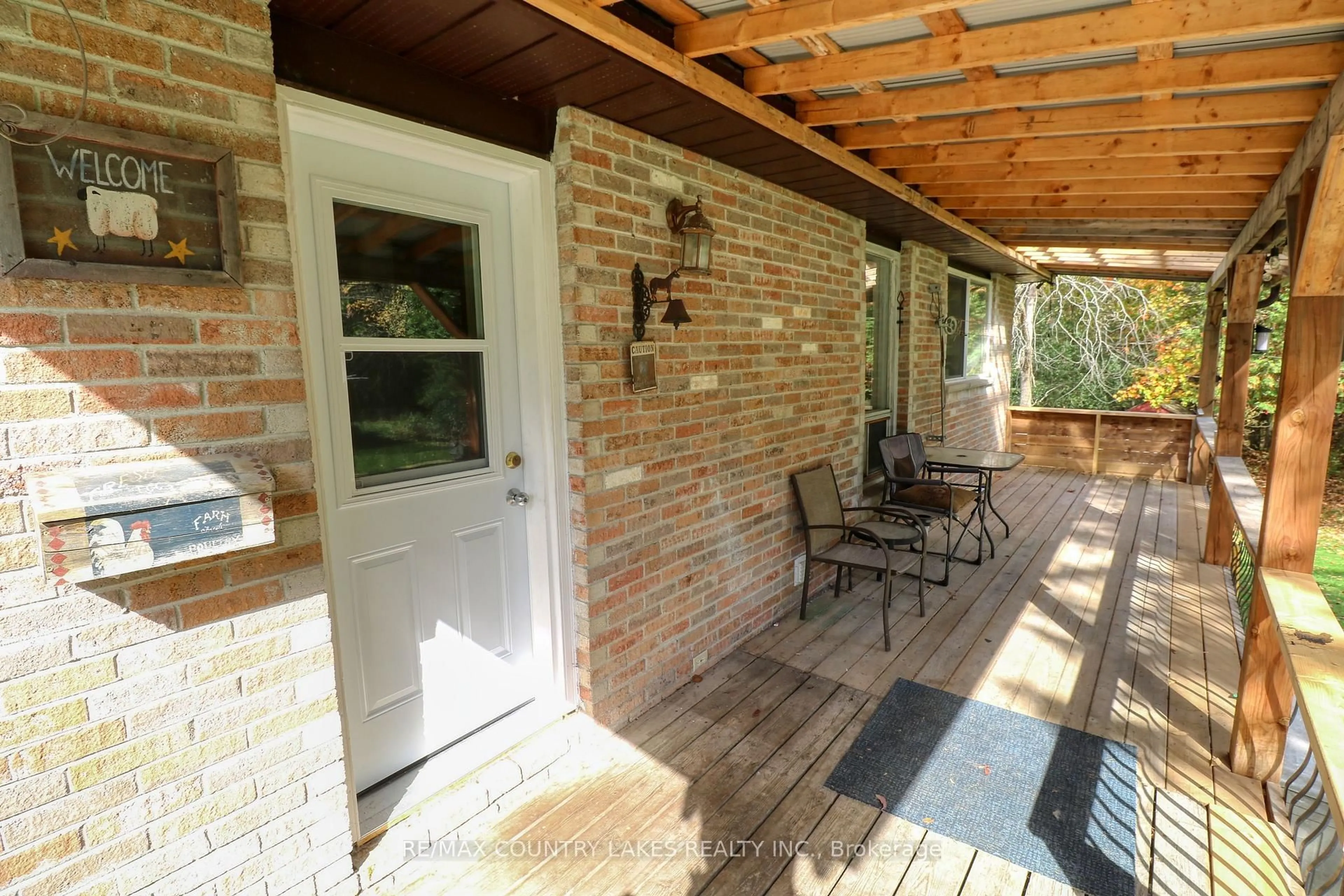 Patio, street for 1364 Farms Rd, Kawartha Lakes Ontario K0M 2T0