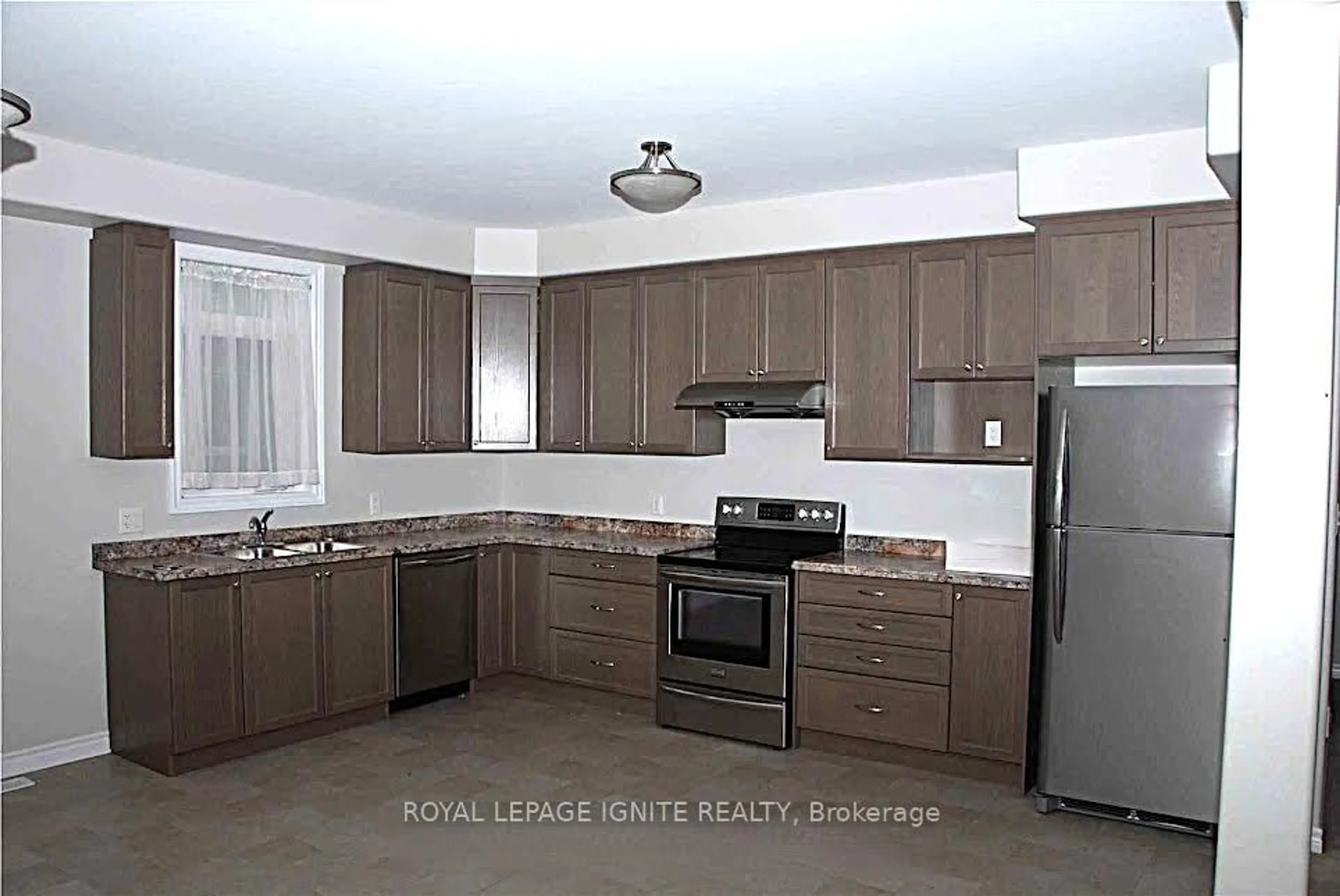 Standard kitchen, wood/laminate floor for 1552 Albany Dr, Kingston Ontario K7P 0L9