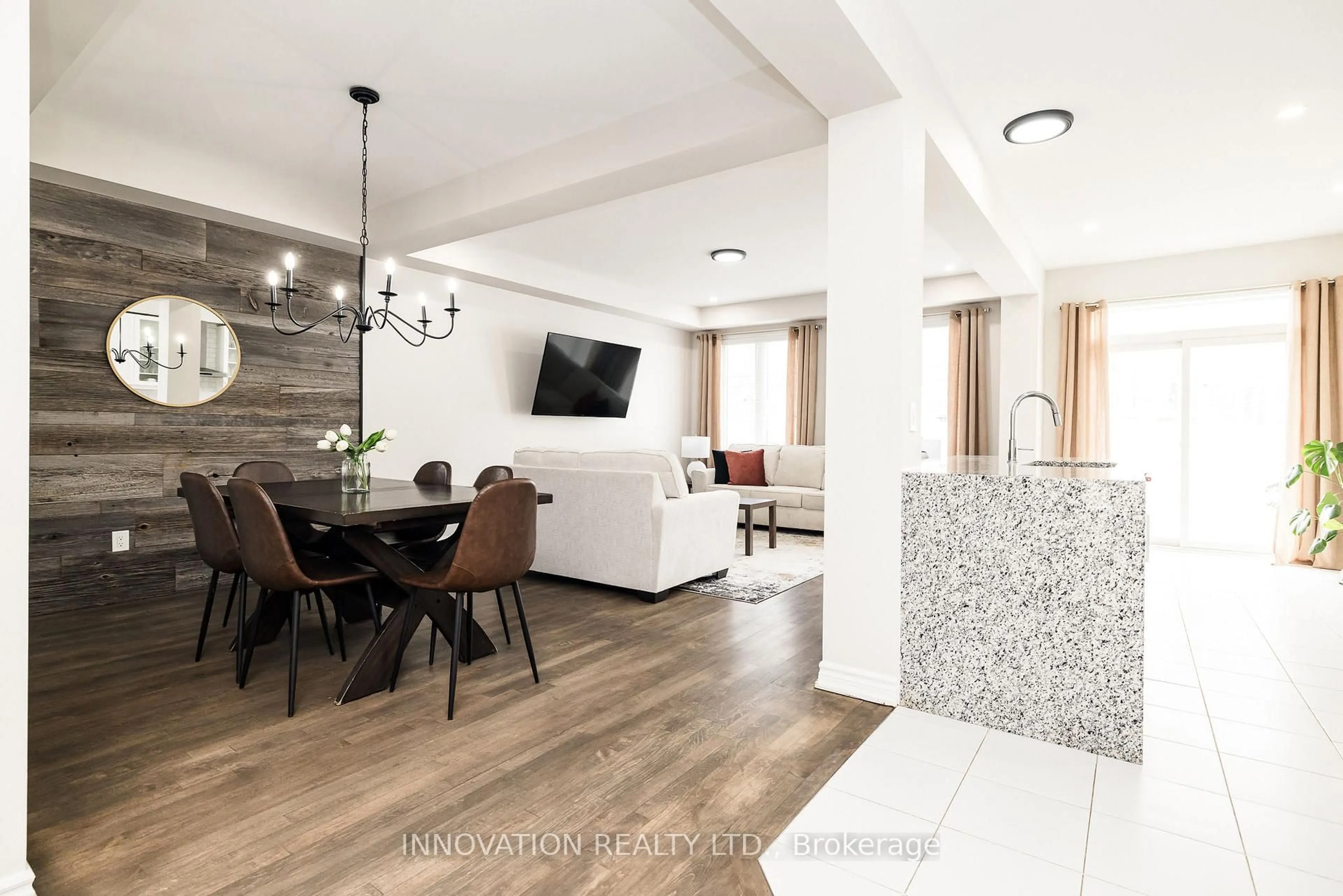 Open concept kitchen, ceramic/tile floor for 191 Equitation Circ, Richmond Ontario K0A 2Z0