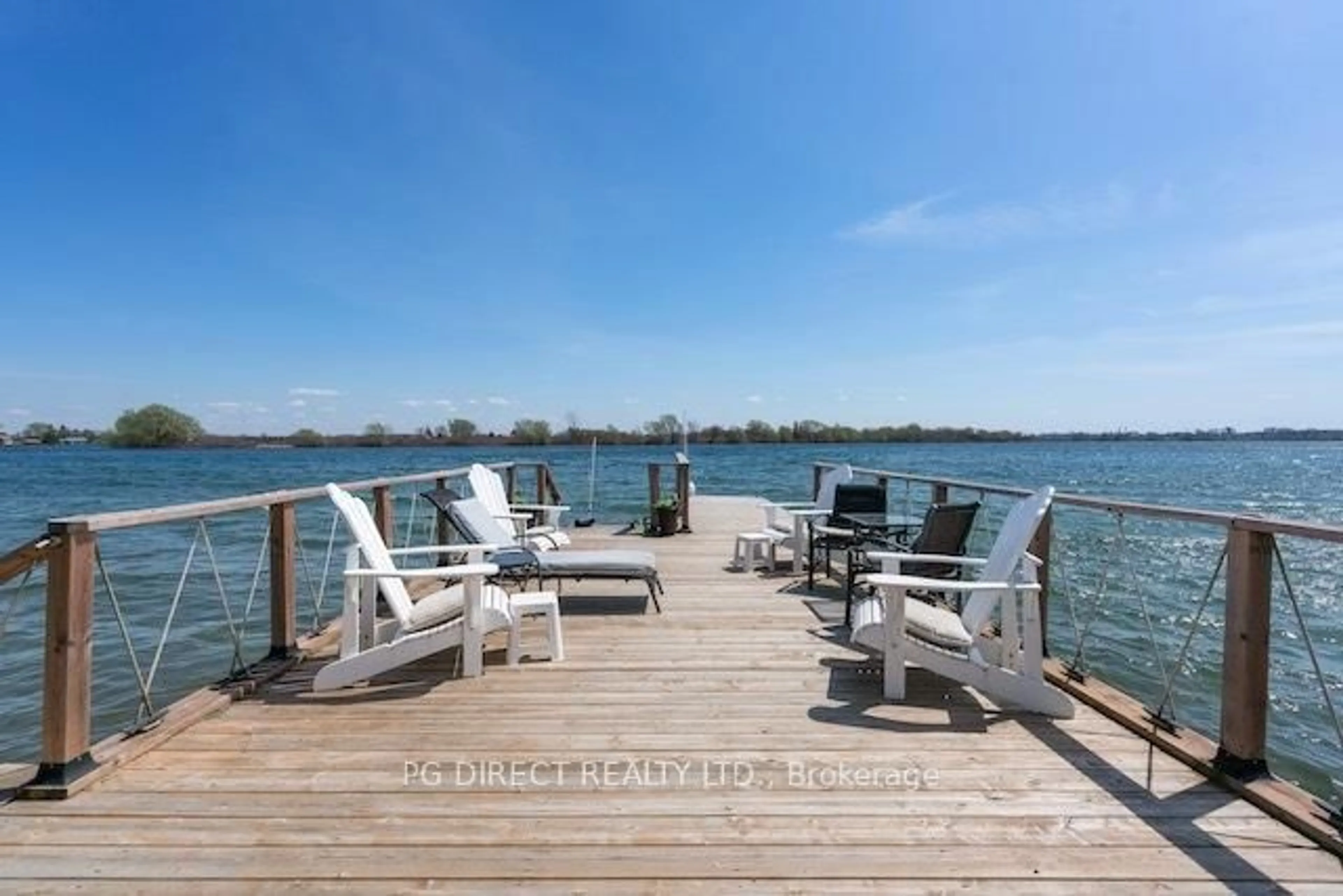 Patio, water/lake/river/ocean view for 9 Shoreline Rd, Edwardsburgh/Cardinal Ontario K0E 1T1