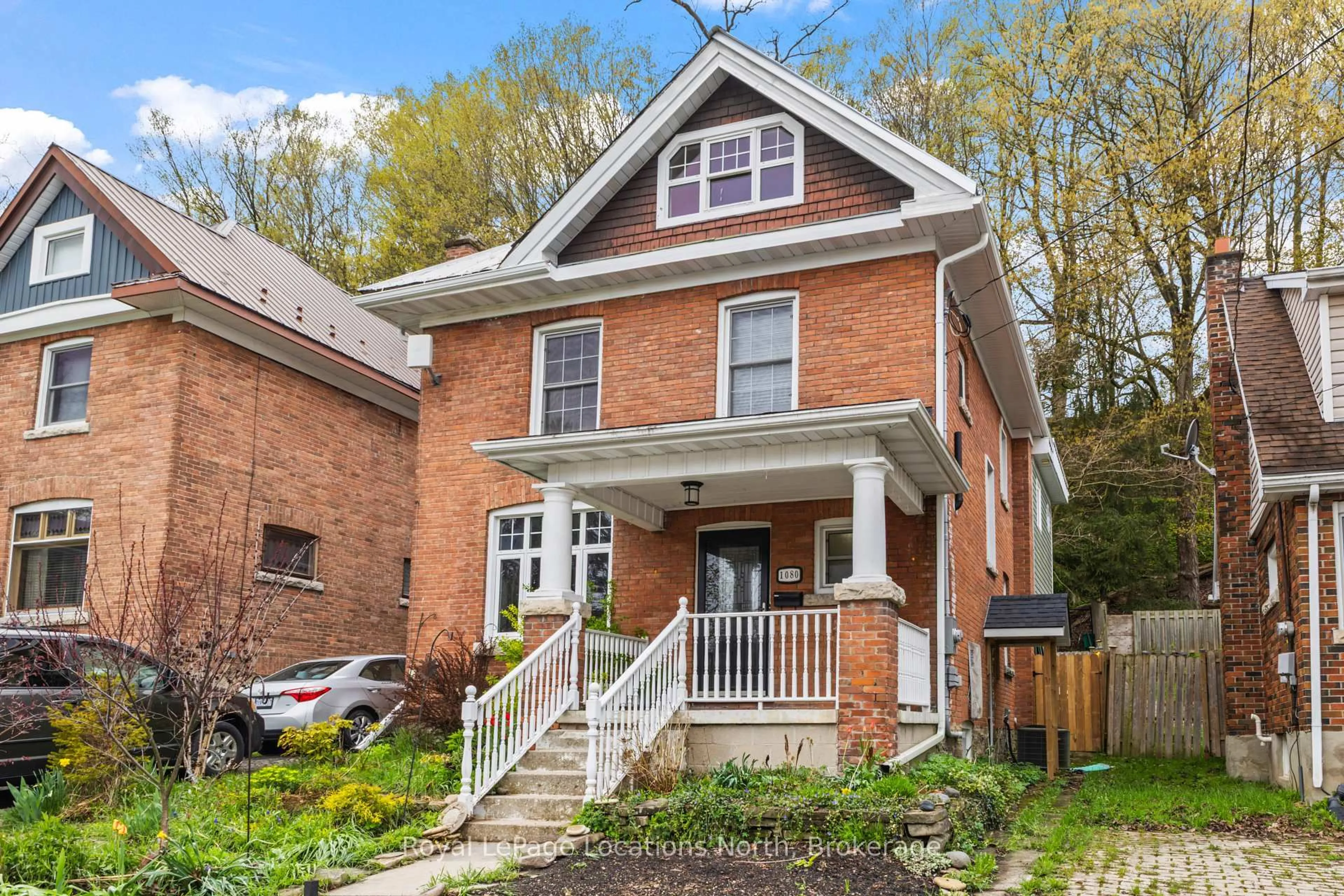 Home with brick exterior material, street for 1080 4th 'A' Ave, Owen Sound Ontario N4K 5A1