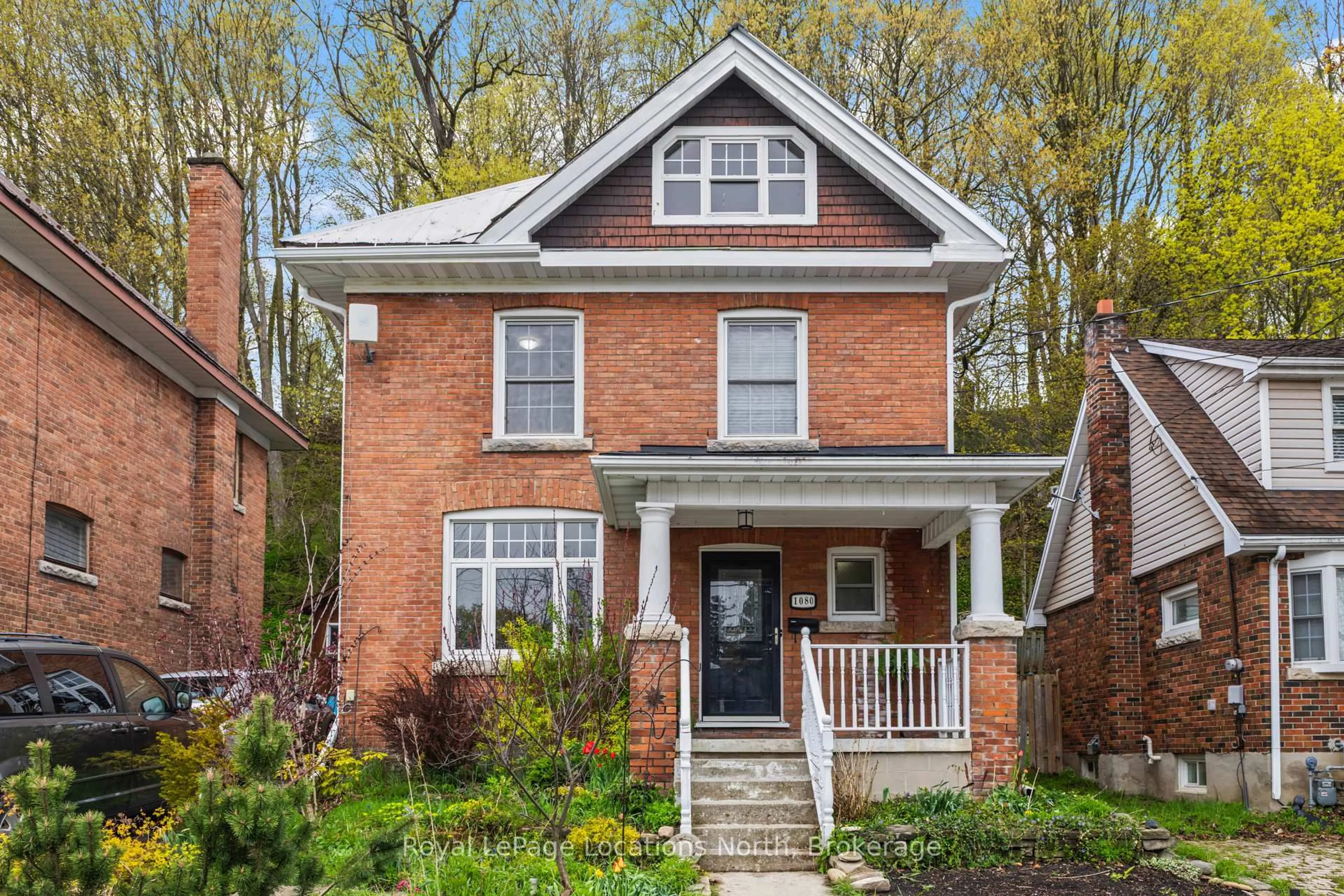 Home with brick exterior material, street for 1080 4th 'A' Ave, Owen Sound Ontario N4K 5A1