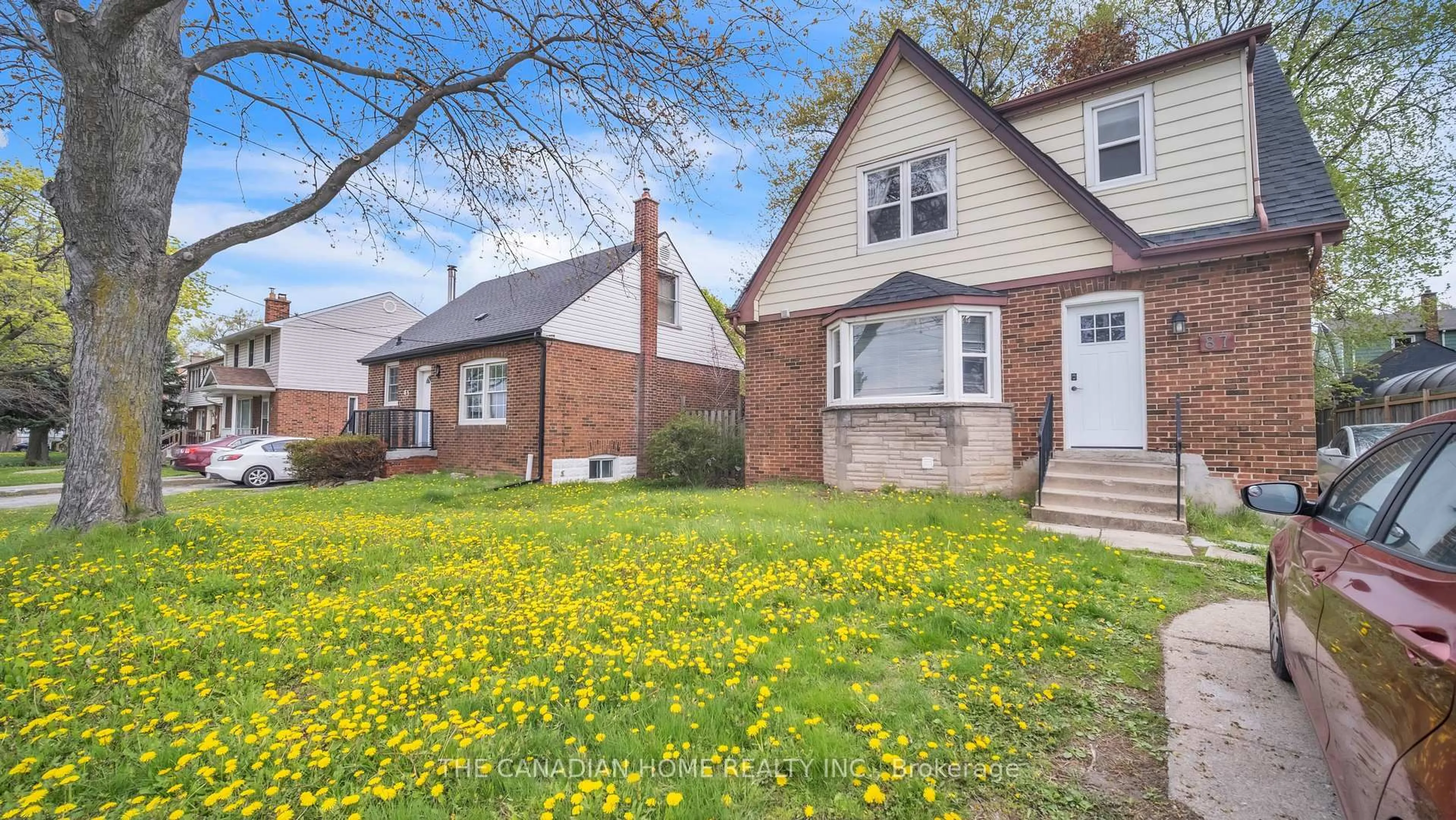 Home with brick exterior material, street for 87 WEST 5TH St, Hamilton Ontario L9C 3N5