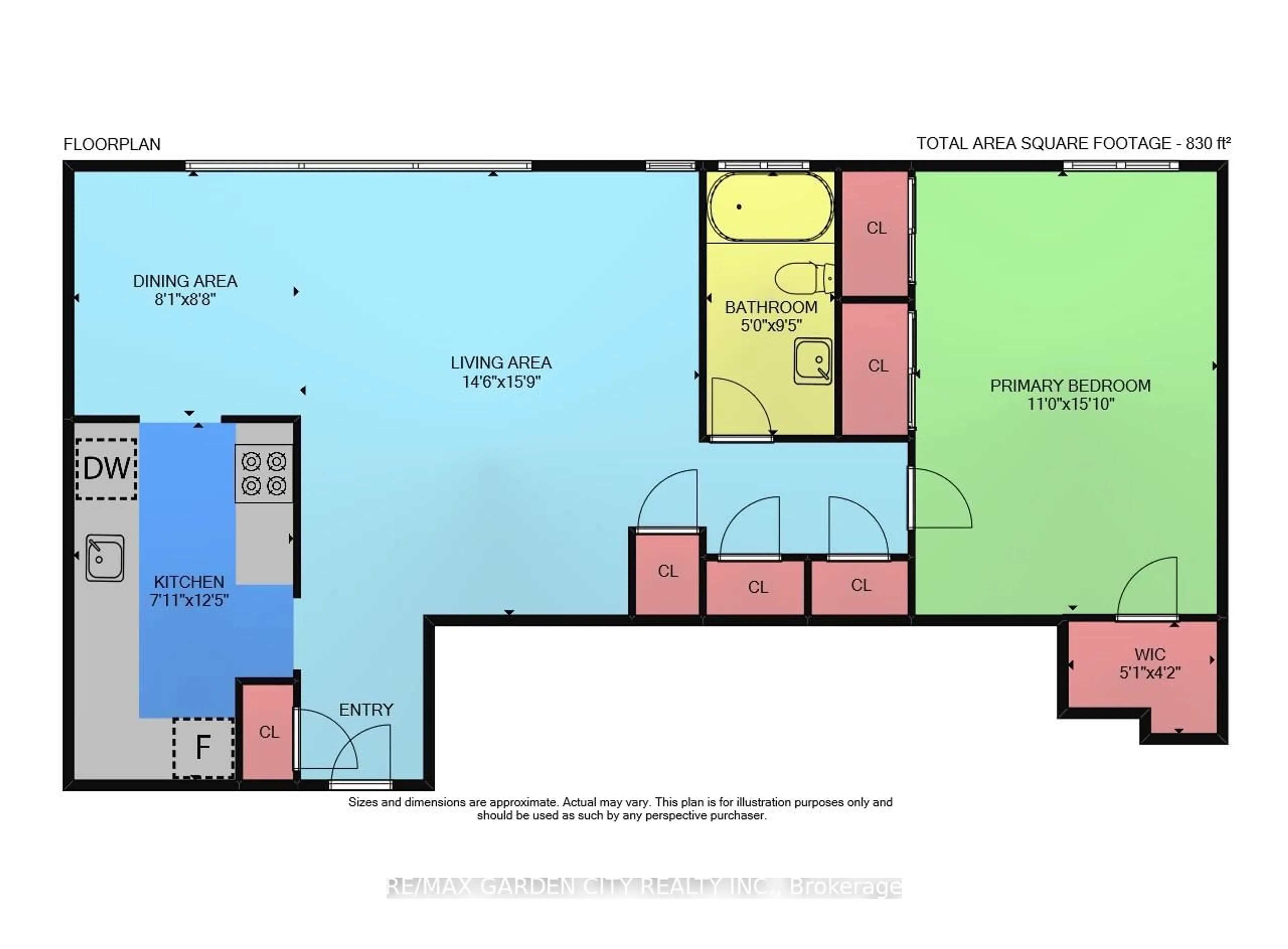 Floor plan for 35 Towering Heights Blvd #106, St. Catharines Ontario L2T 3G8