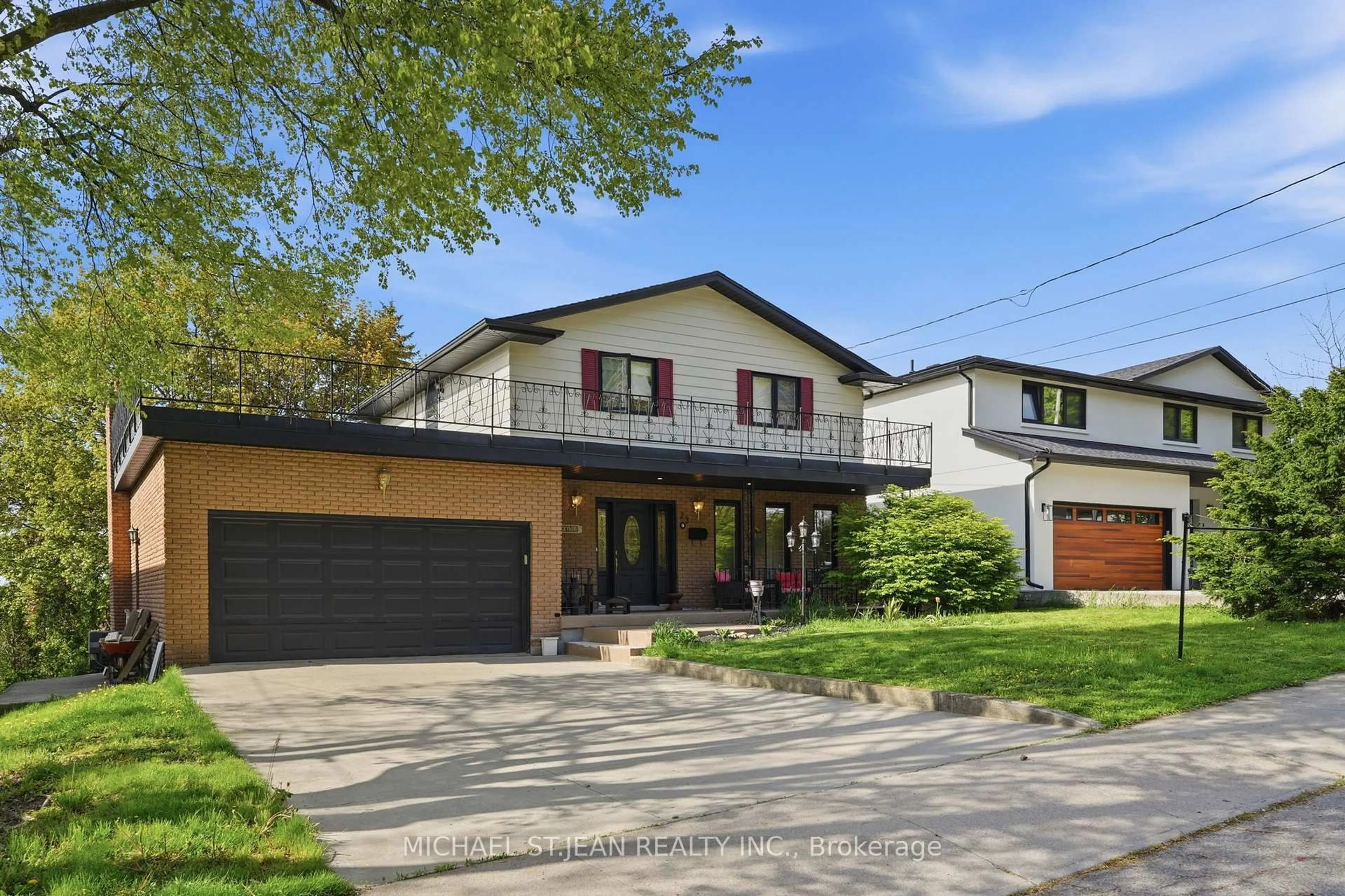 Home with brick exterior material, street for 23 Hildegard Dr, Hamilton Ontario L8K 5S1