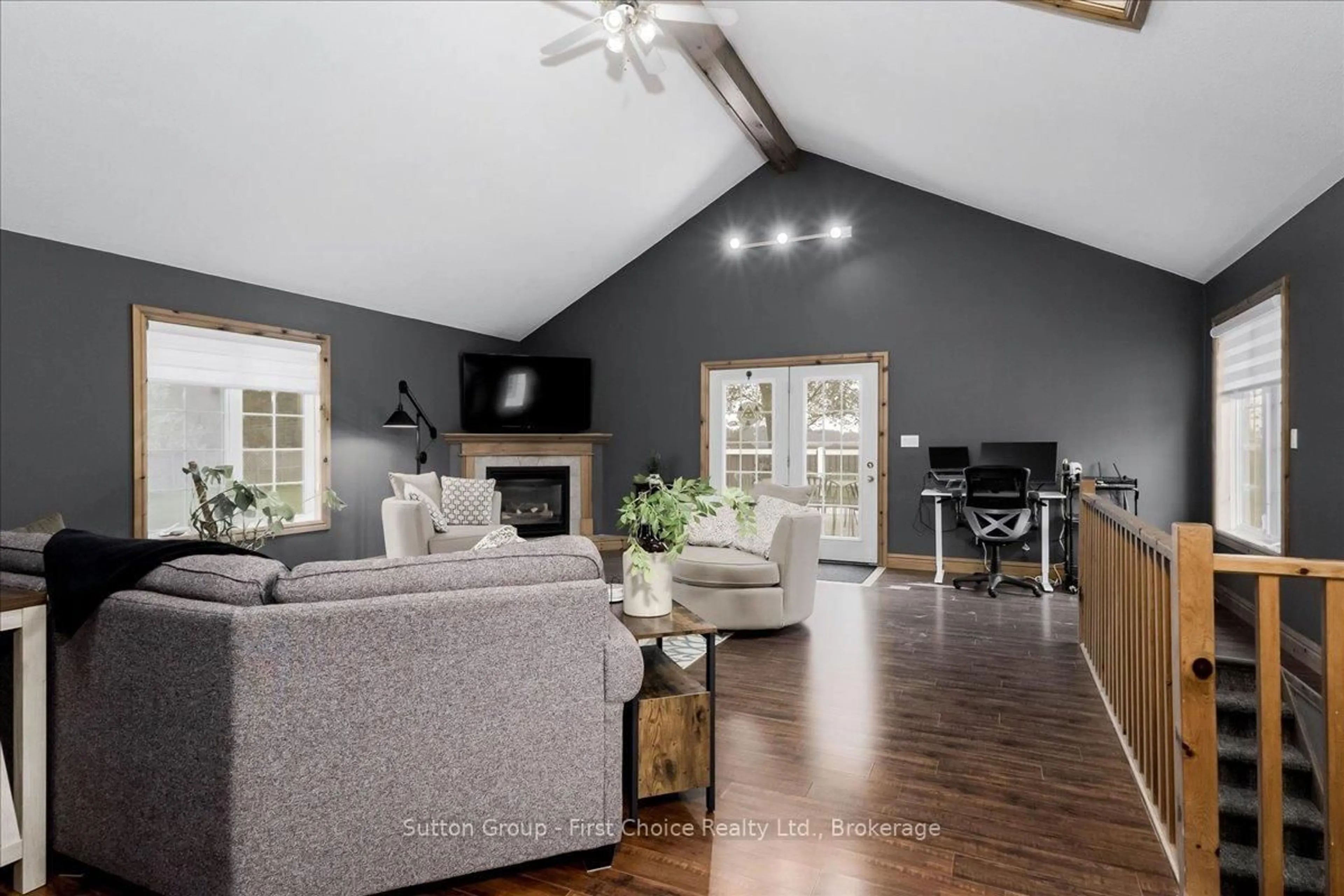 Living room with furniture, unknown for 202 Huron Rd, Perth South Ontario N0K 1X0
