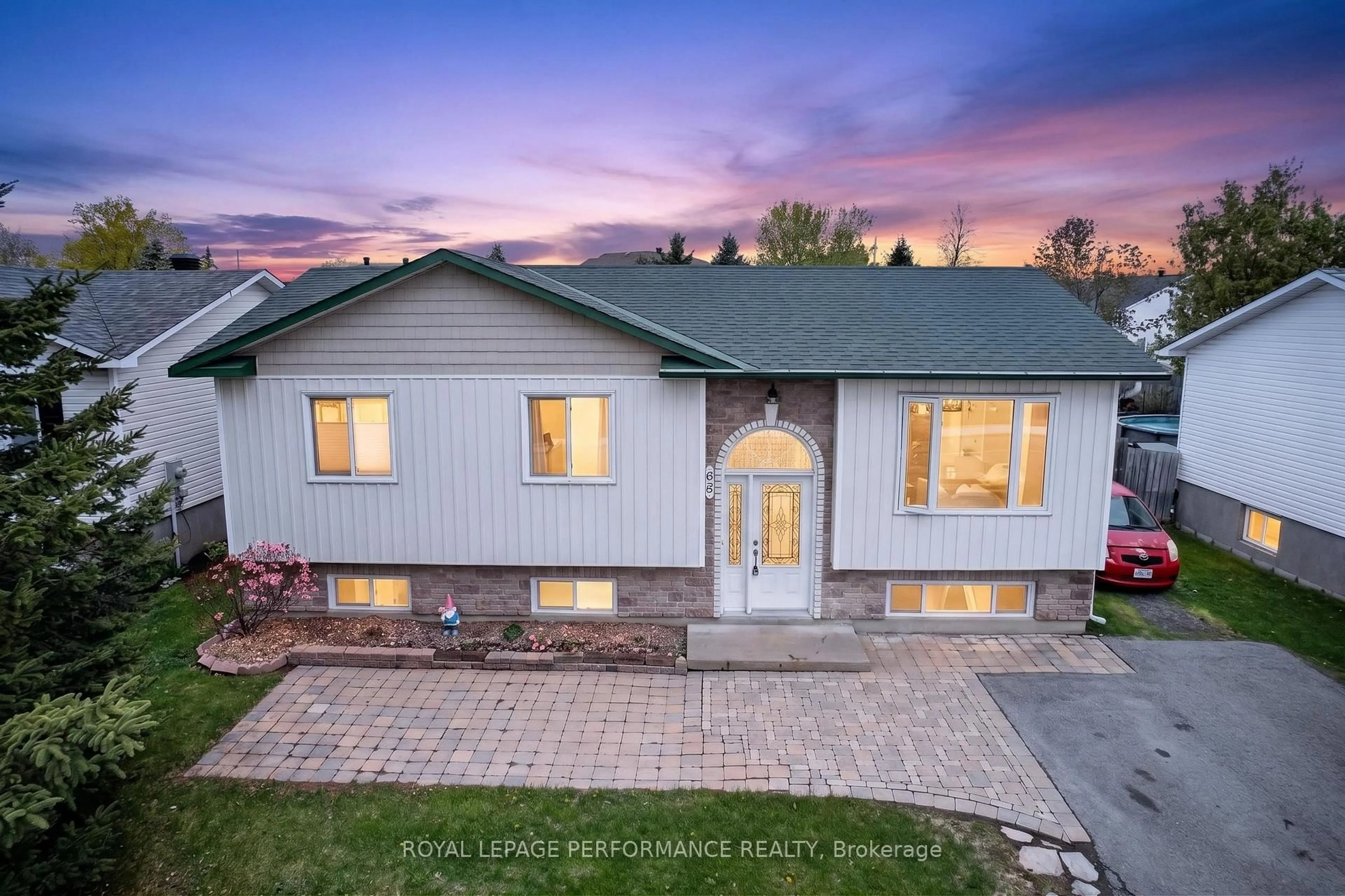 Home with vinyl exterior material, street for 68 Lafleche Blvd, Casselman Ontario K0A 1M0