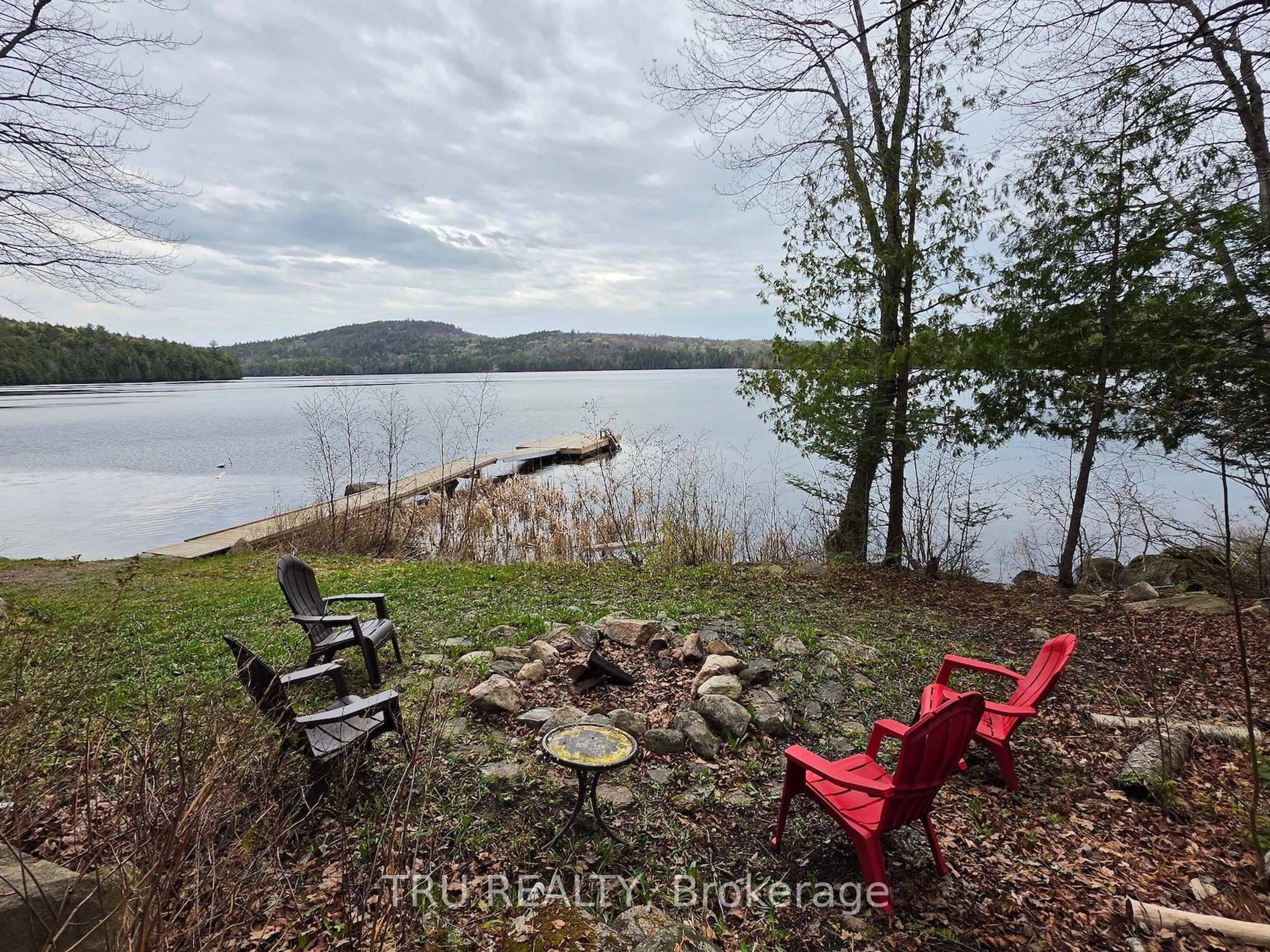 A pic from outside/outdoor area/front of a property/back of a property/a pic from drone, water/lake/river/ocean view for 952 Siberia Rd, Barry's Bay Ontario K0J 1B0