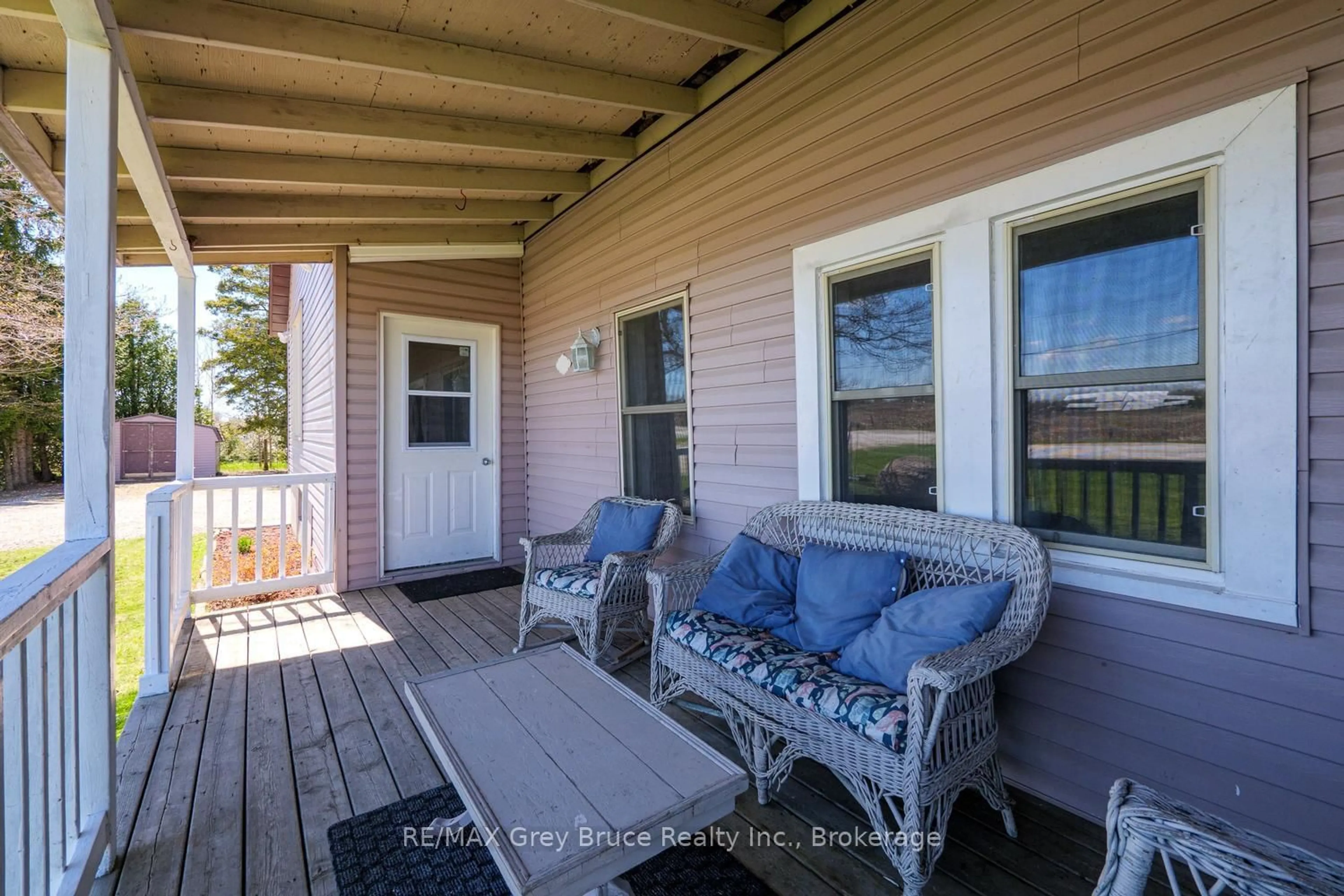 Patio, water/lake/river/ocean view for 206 Lindsay Road 30, Northern Bruce Peninsula Ontario N0H 1Z0