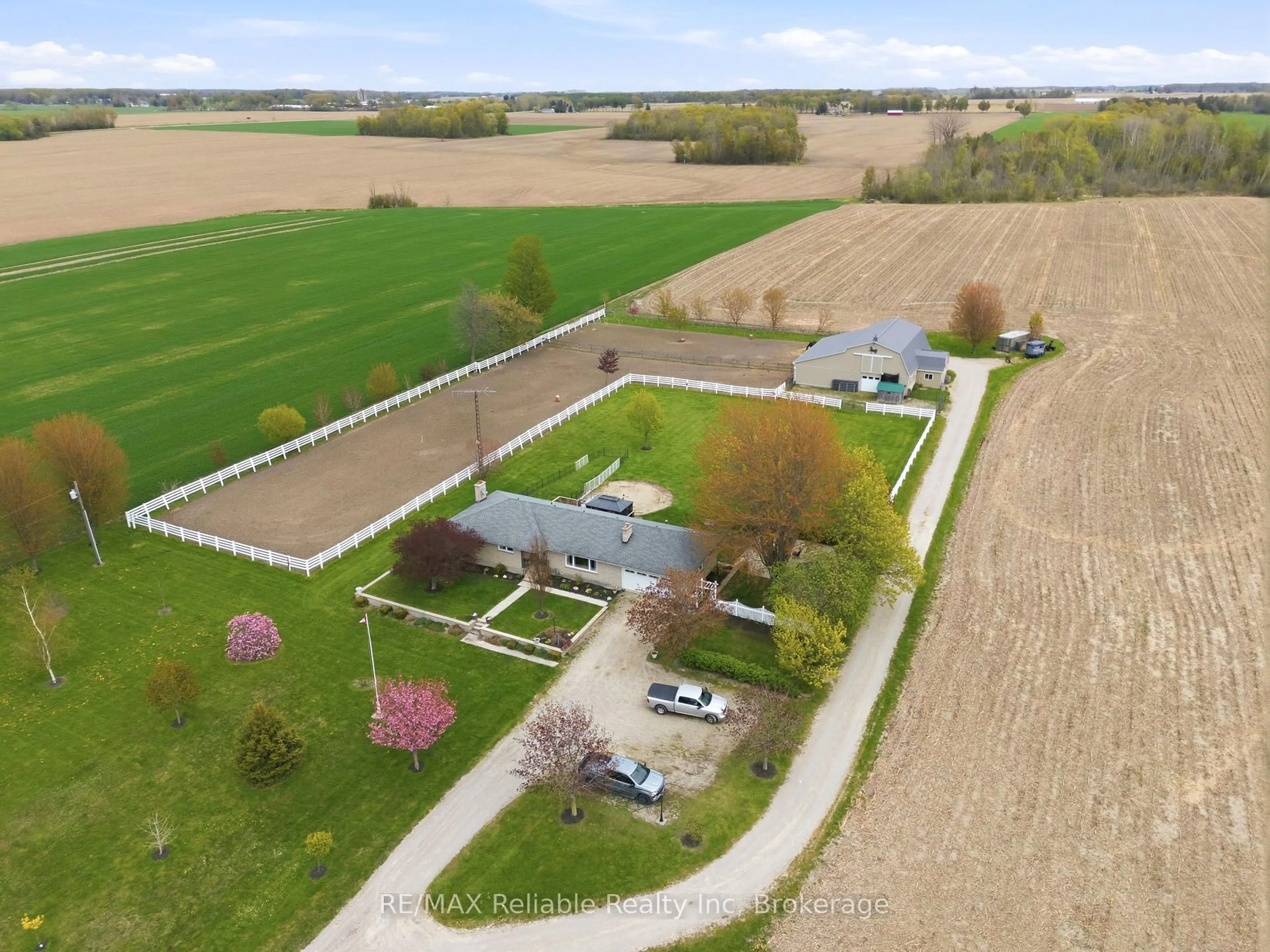 A pic from outside/outdoor area/front of a property/back of a property/a pic from drone, street for 79474 Bluewater Highway, Central Huron Ontario N7A 3X8