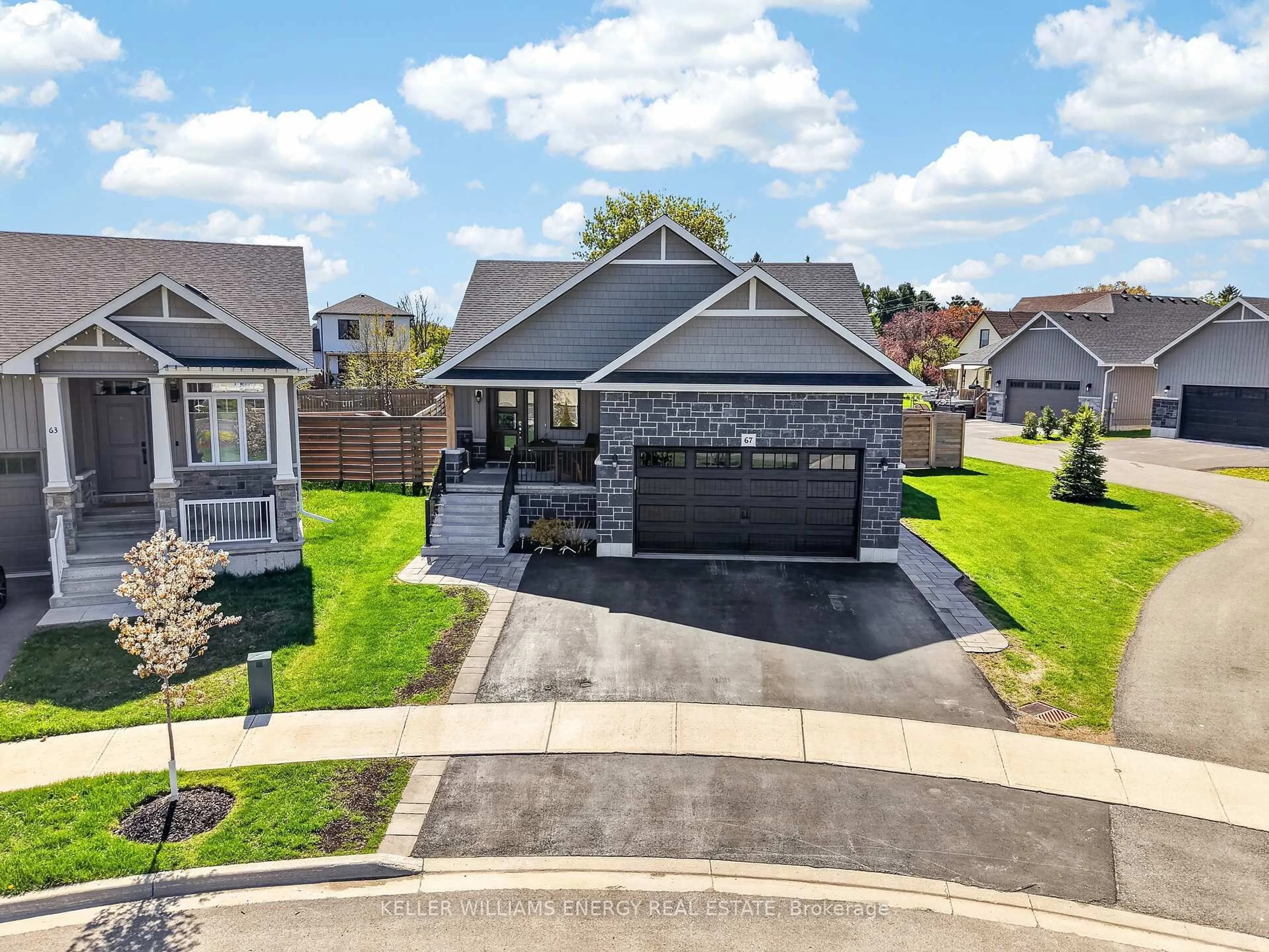 A pic from outside/outdoor area/front of a property/back of a property/a pic from drone, street for 67 Farrington Cres, Prince Edward County Ontario K0K 2T0