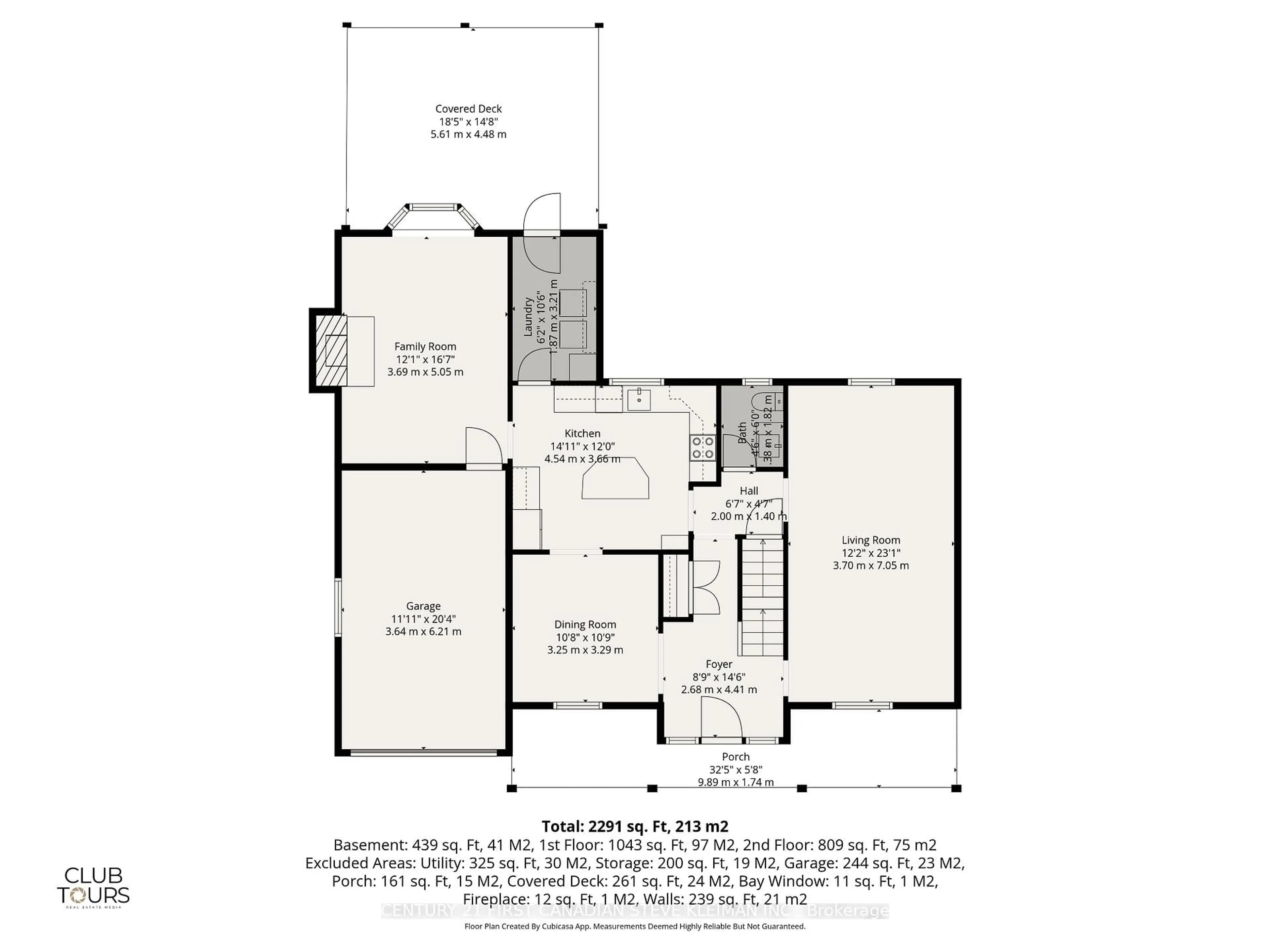 Floor plan for 76 Spencer Cres, London North Ontario N5X 2K6