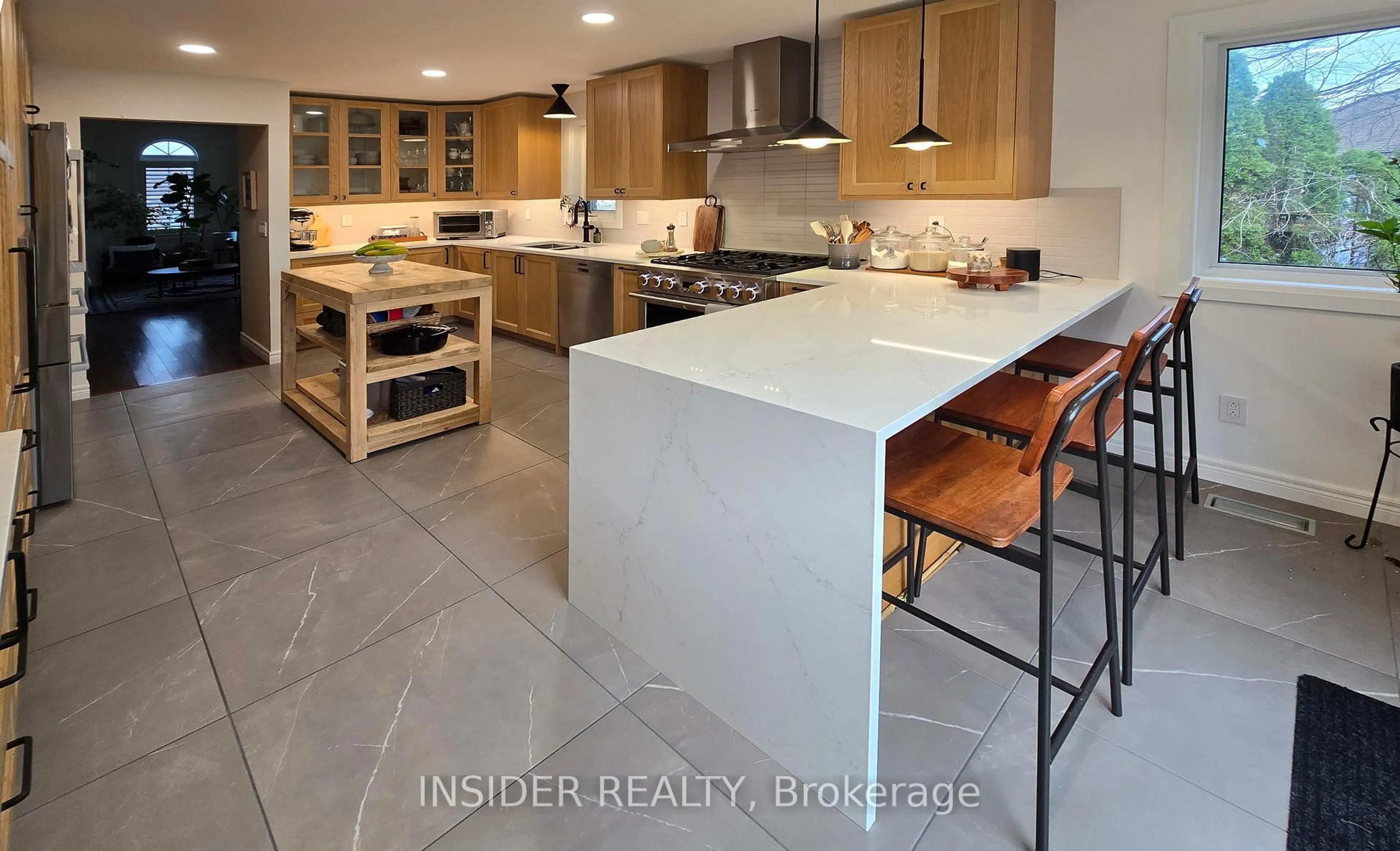 Contemporary kitchen, ceramic/tile floor for 1165 Ashland Dr, Cobourg Ontario K9A 5S2