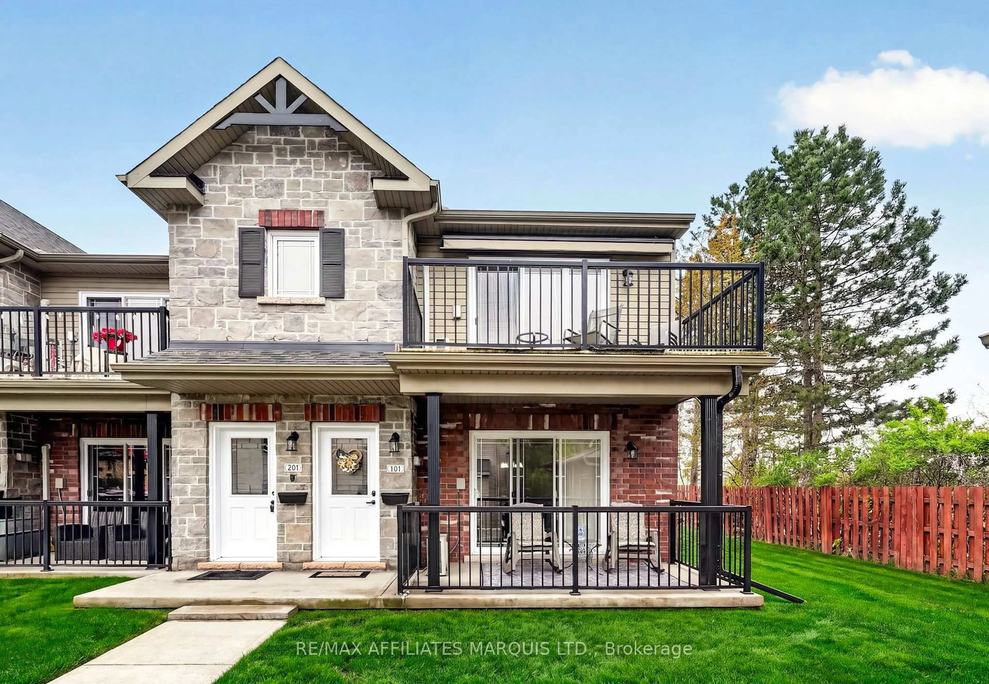 Home with brick exterior material, street for 222 First St #101, Cornwall Ontario K6H 0G2