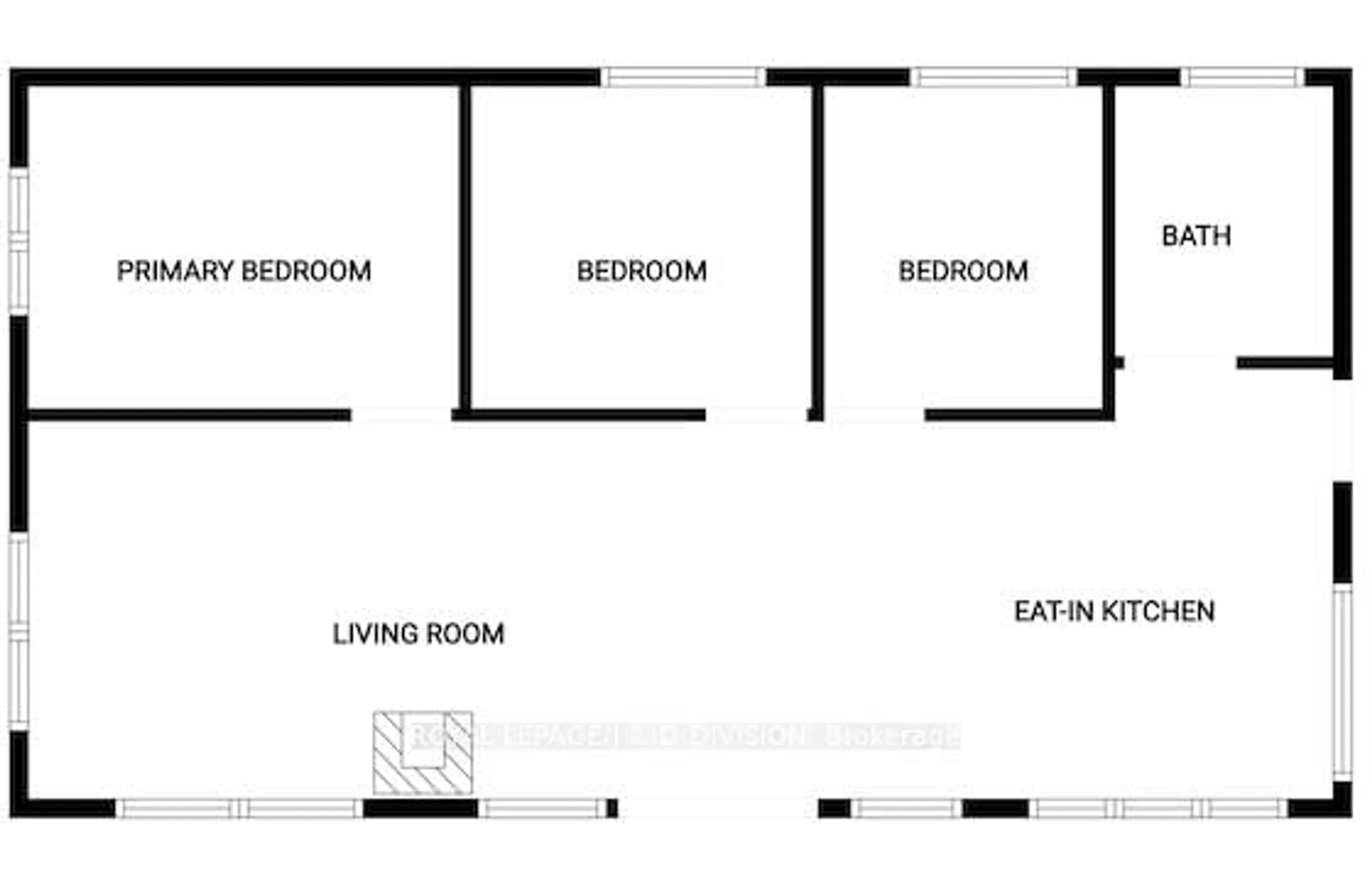 Floor plan for 4446 Is 107 Stoney Lake Island, North Kawartha Ontario K0L 2H0